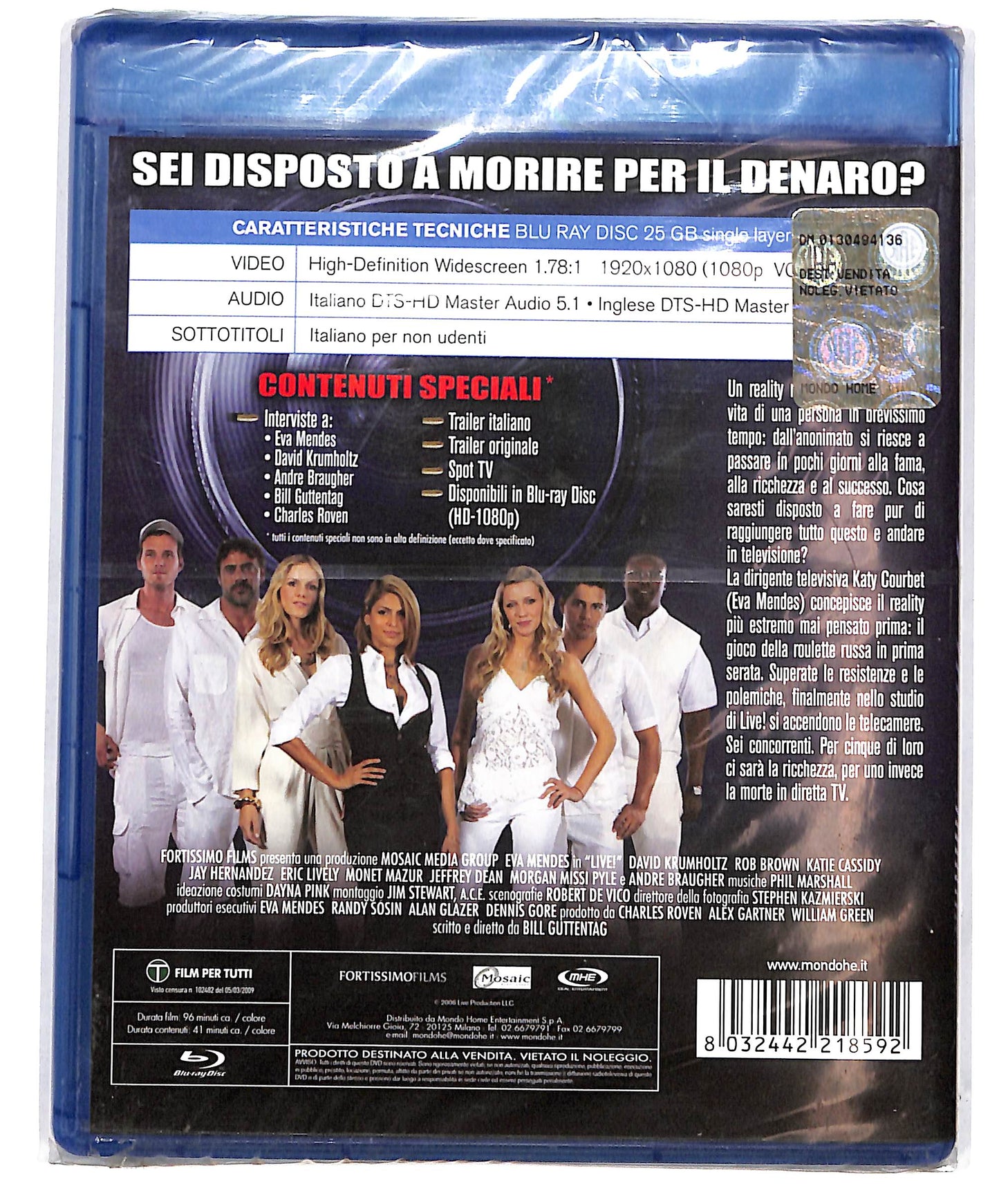 EBOND Live! - Ascolti record al primo colpo BLURAY D695914