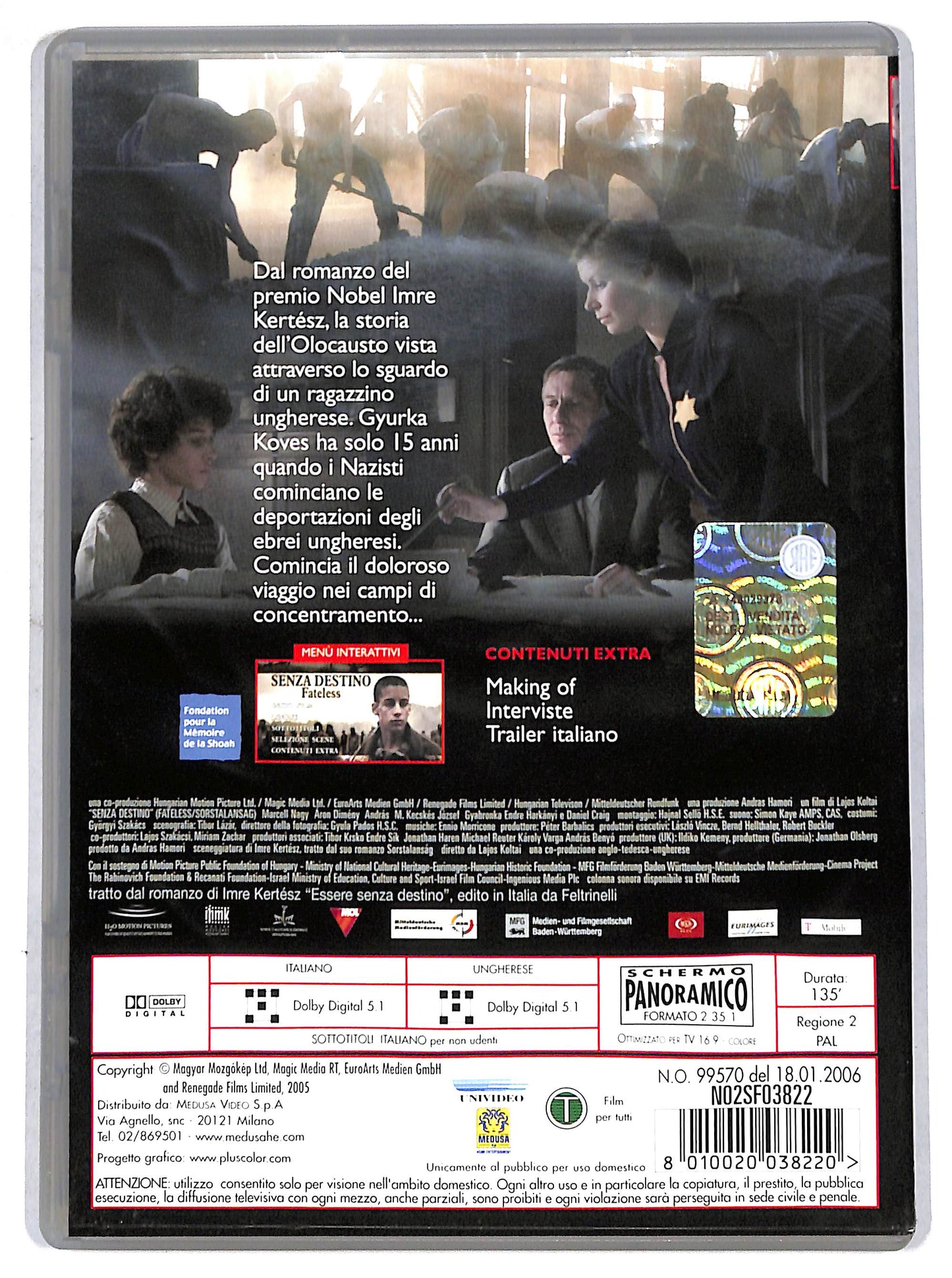 EBOND SENZA DESTINO DVD D696012