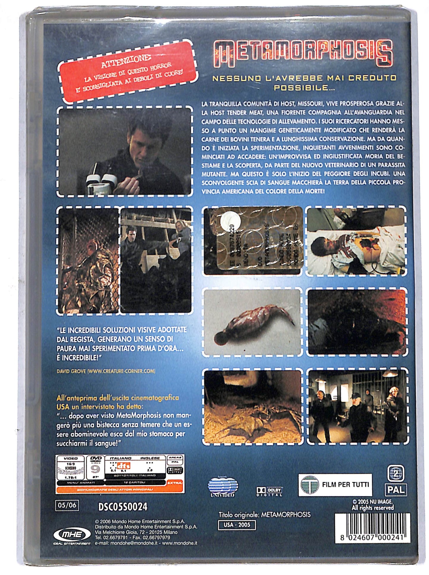 EBOND metamorphosis DVD D696063