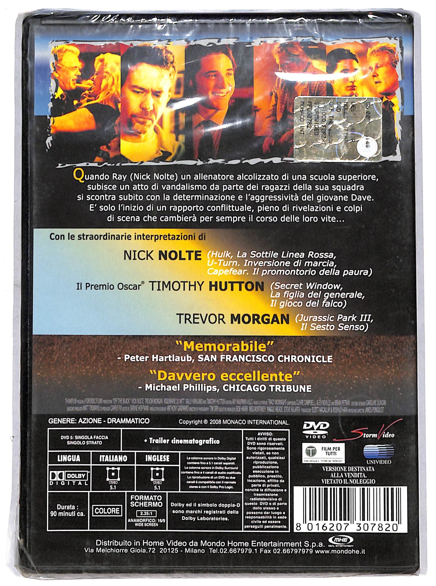 EBOND Off the Black - Gioco forzato DVD D696212