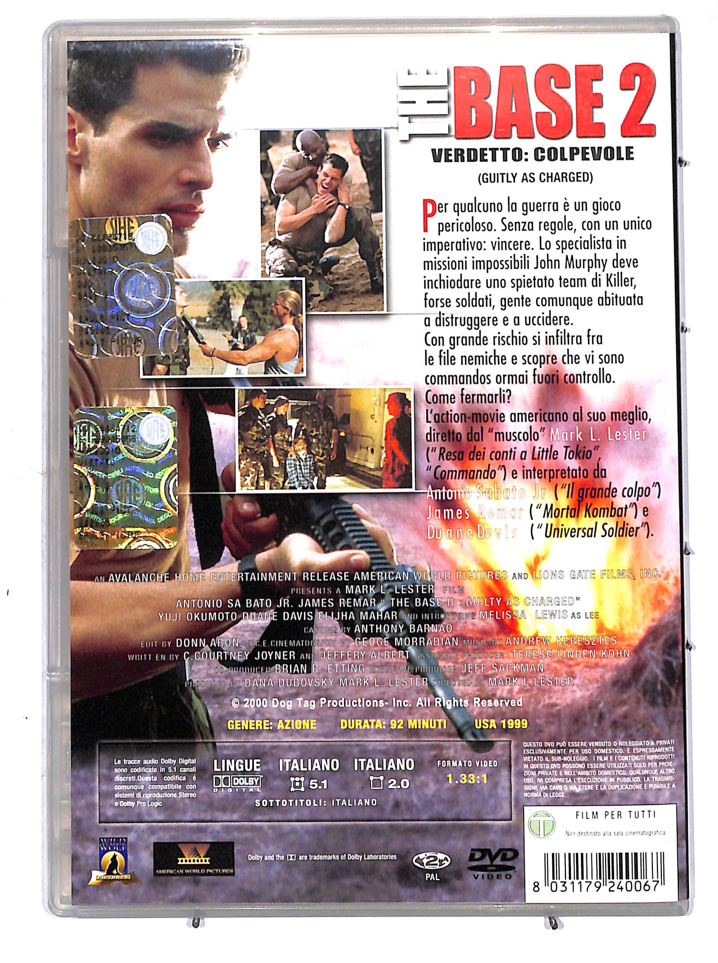 EBOND The Base 2 (slimcase) DVD D696258