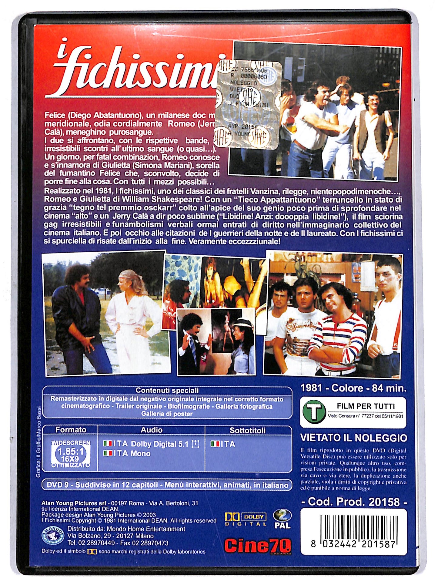 EBOND I fichissimi DVD D696309
