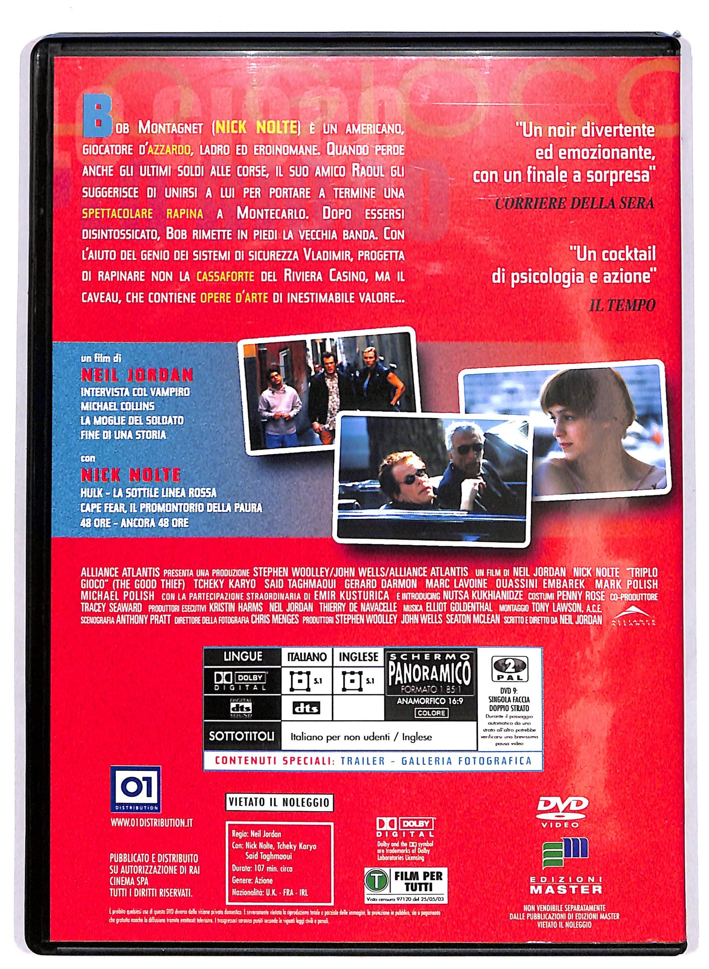 EBOND Triplo Gioco (film 2002) EDITORIALE DVD D696343