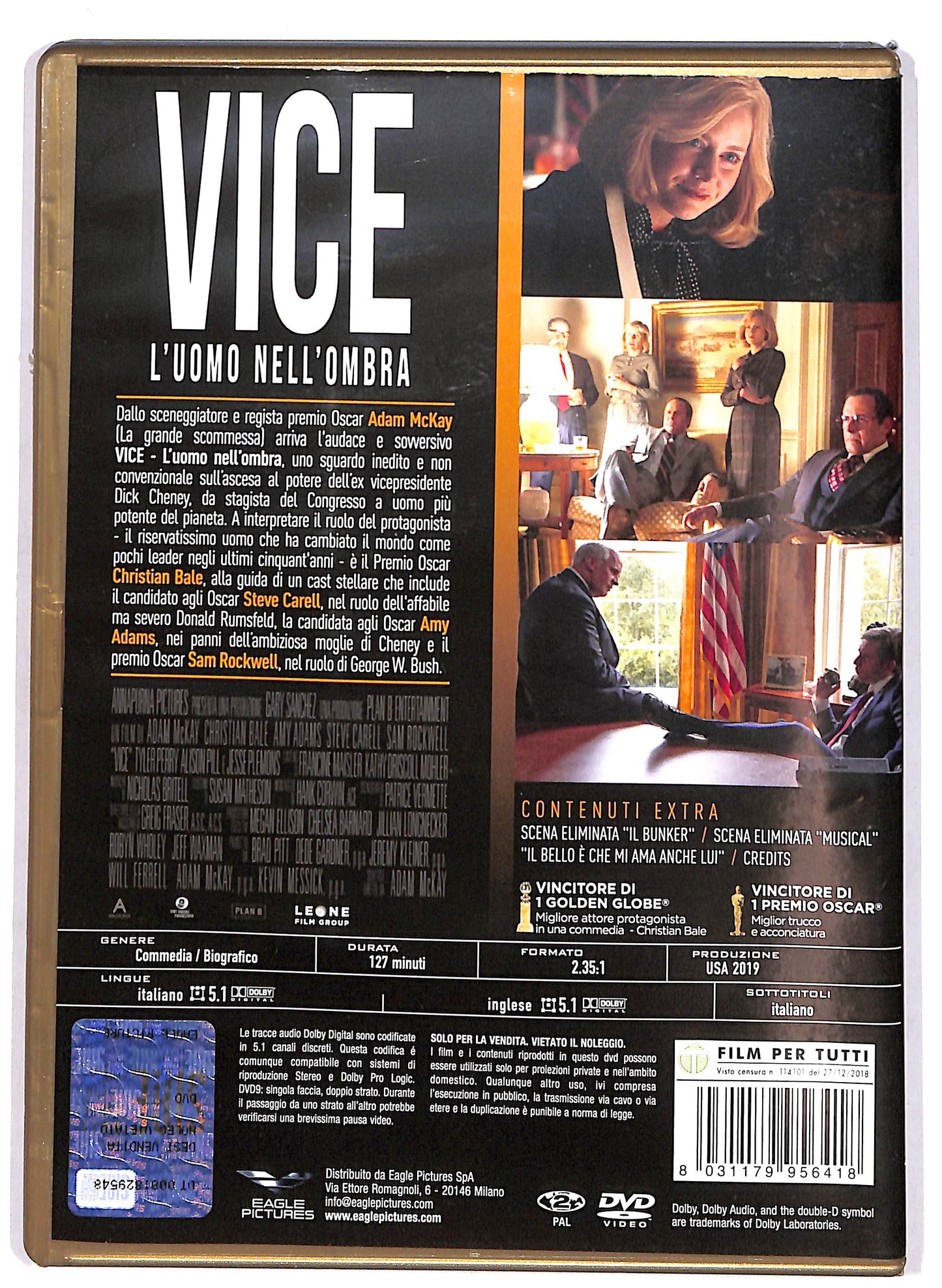 EBOND Vice - L'uomo nell'ombra DVD D696502