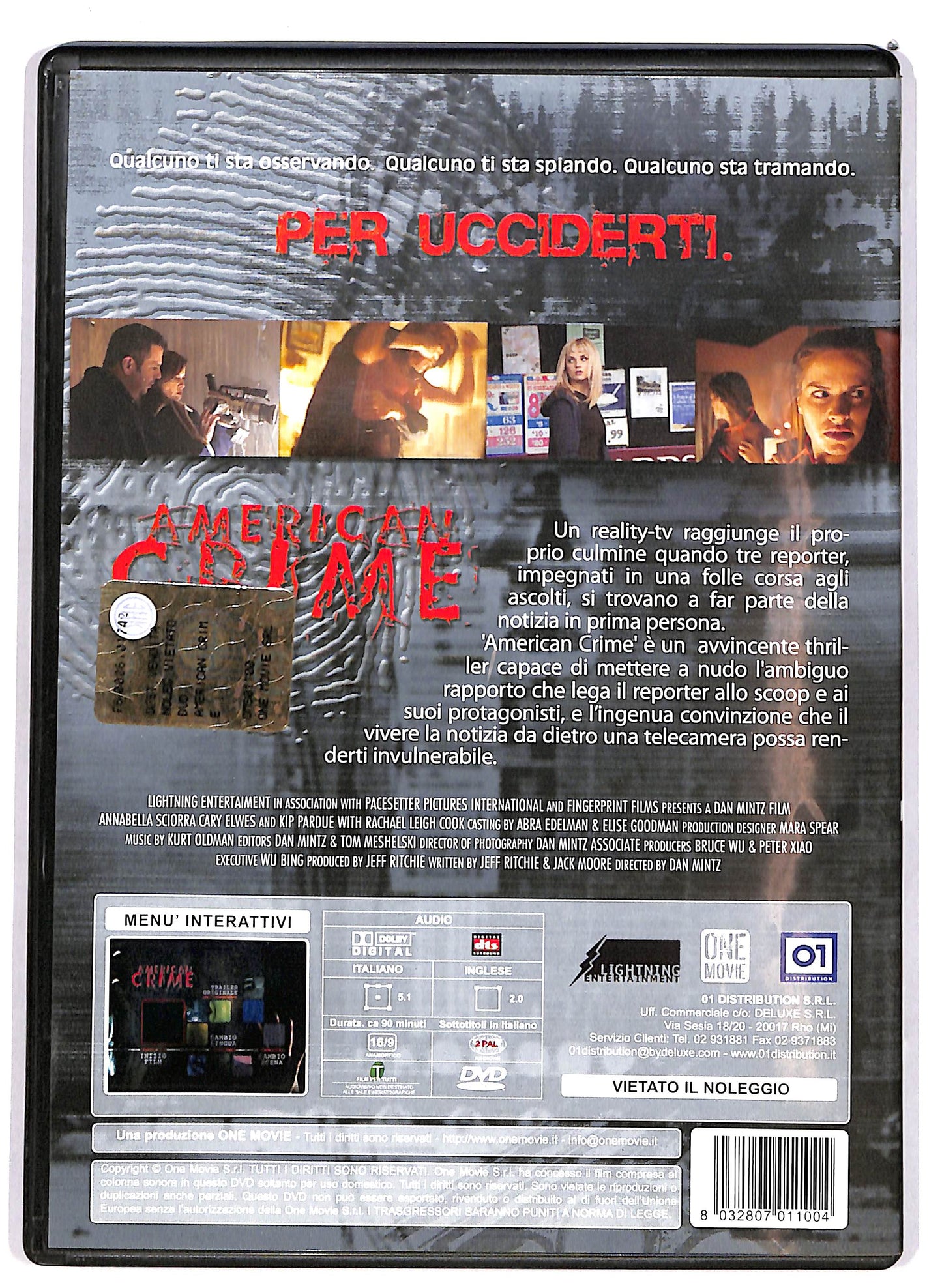 EBOND American Crime DVD D696541