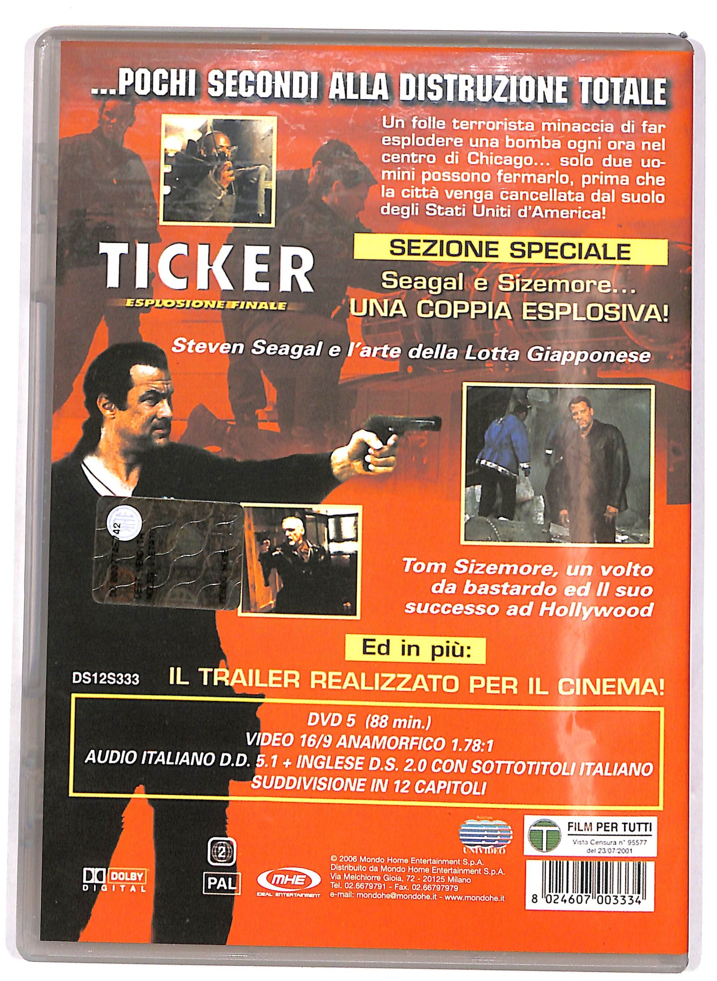 EBOND Ticker - Esplosione finale DVD D696553