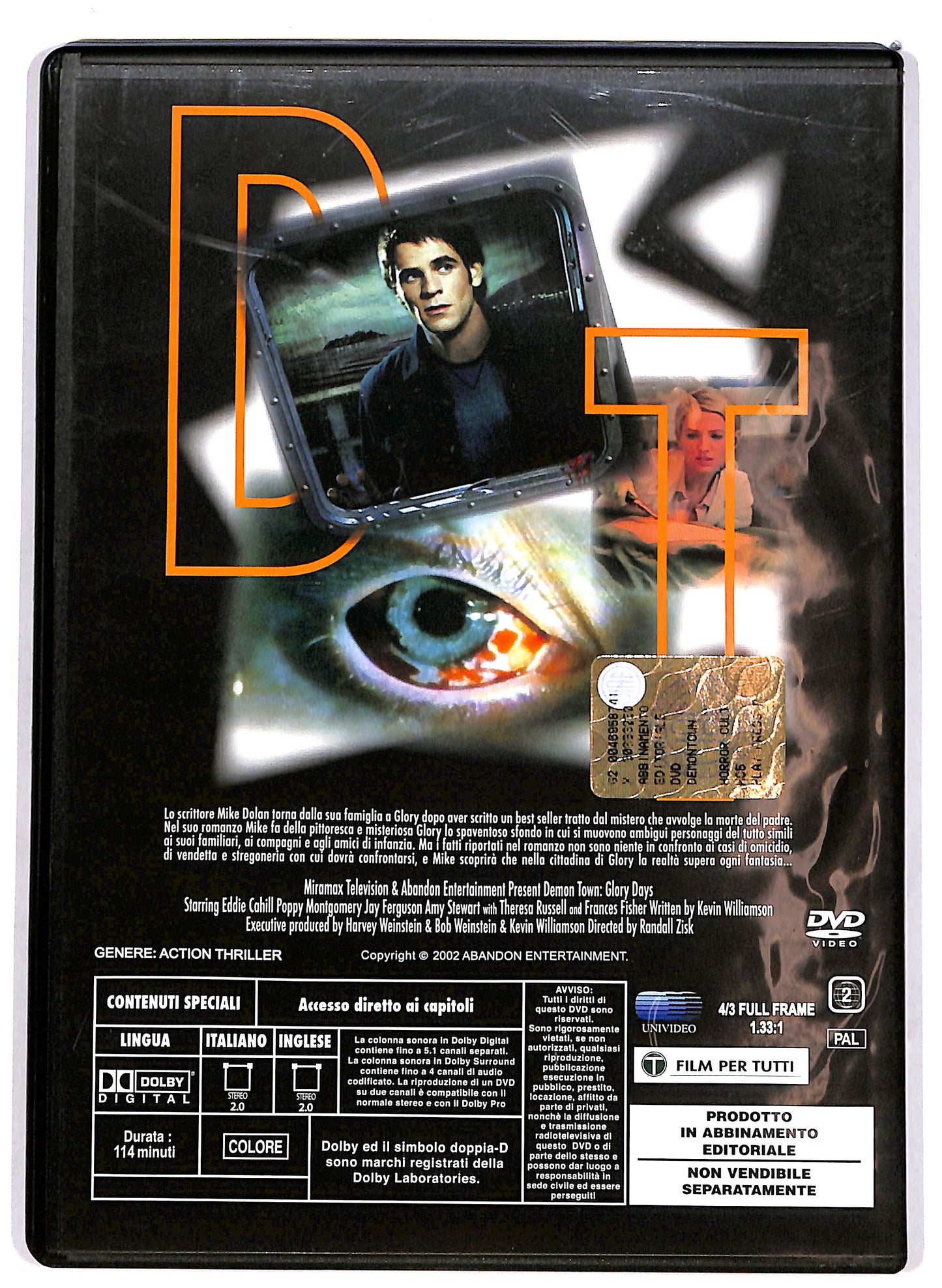 EBOND Demon Town EDITORIALE DVD D696703