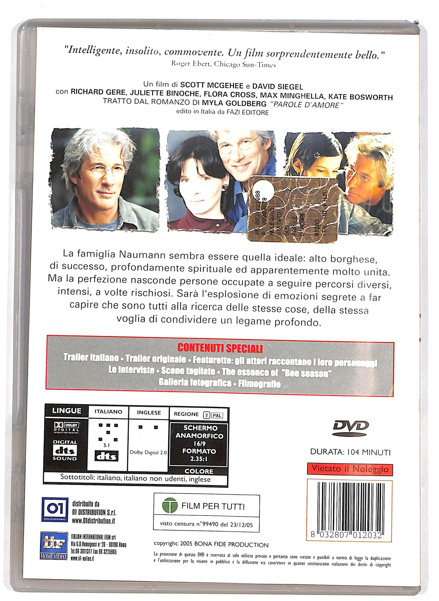 EBOND Parole d'amore DVD D696733