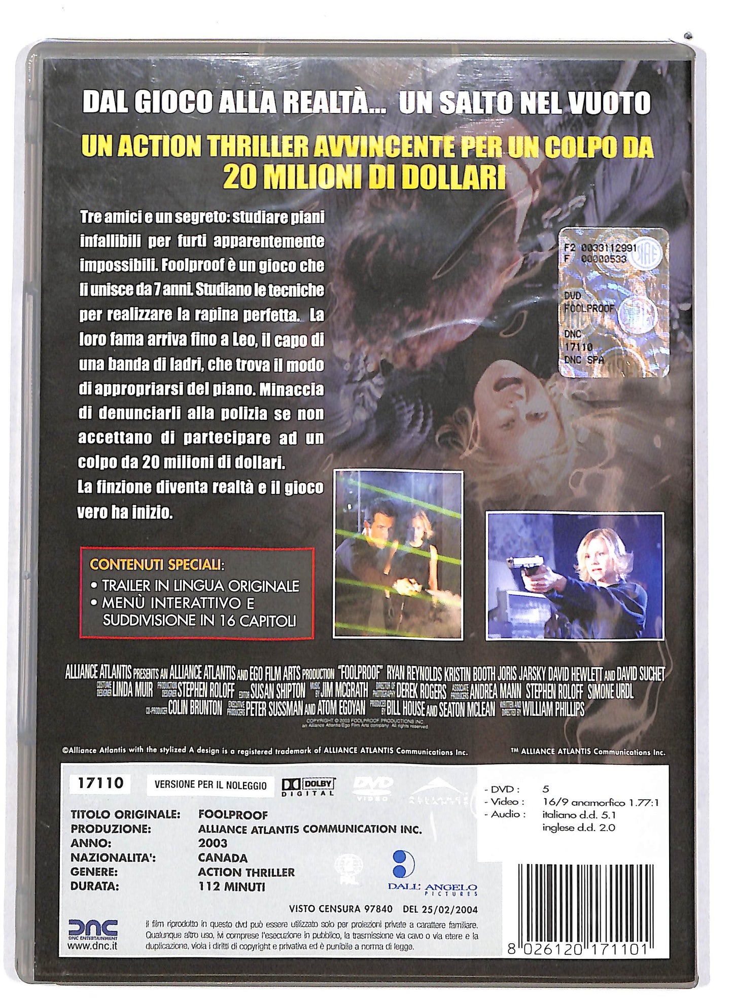 EBOND Foolproof NOLEGGIO DVD D696755
