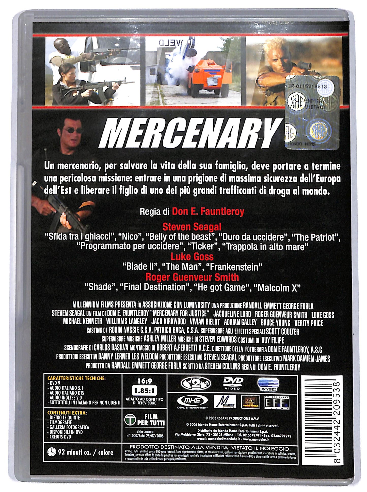 EBOND mercenary DVD D696813