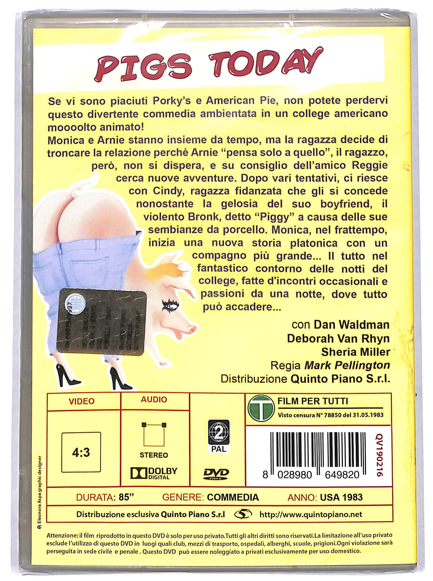 EBOND pigs today DVD D696829