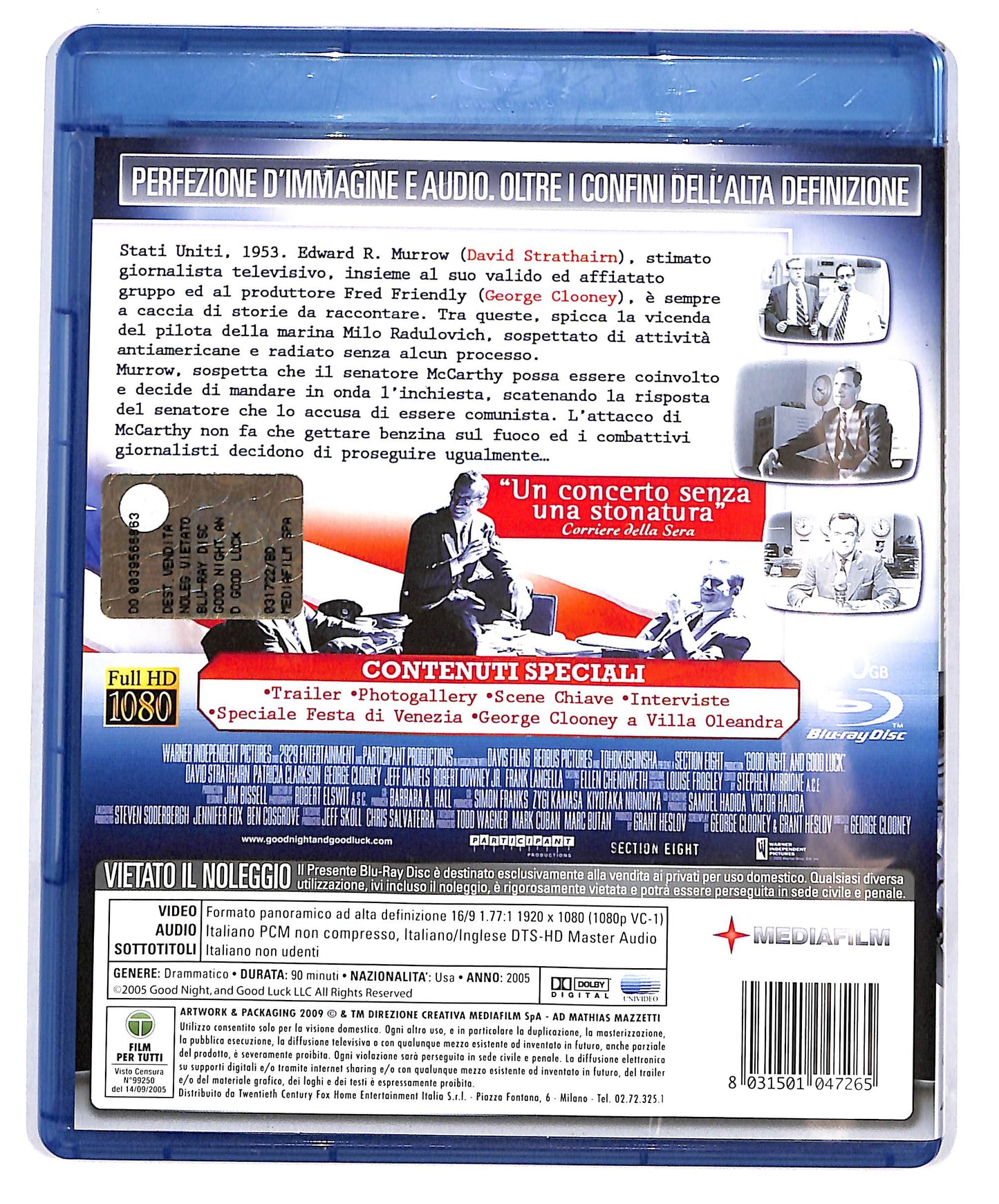 EBOND Good Night, and good Luck BLURAY D696930