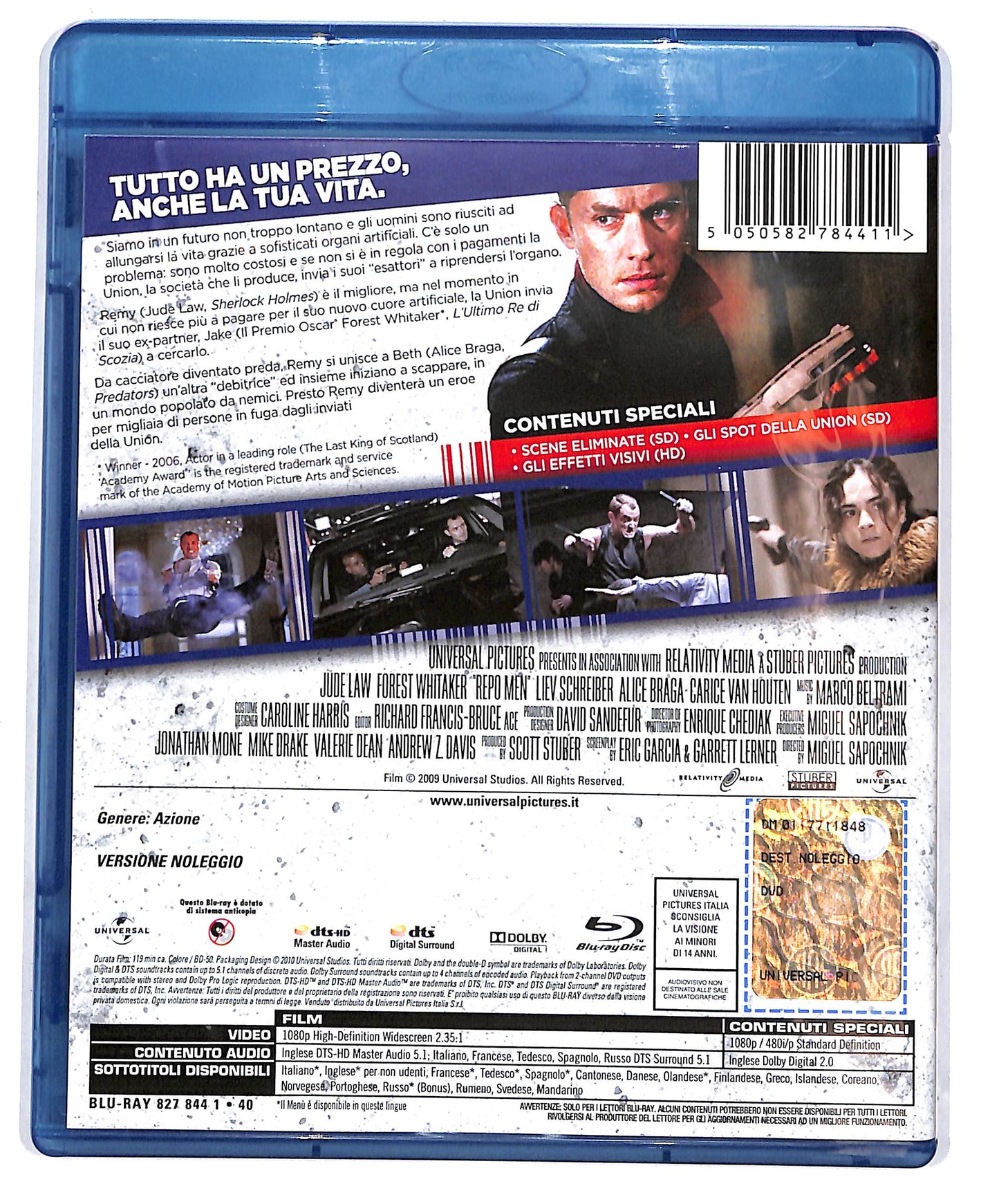 EBOND Repo Men NOLEGGIO BLURAY D696980