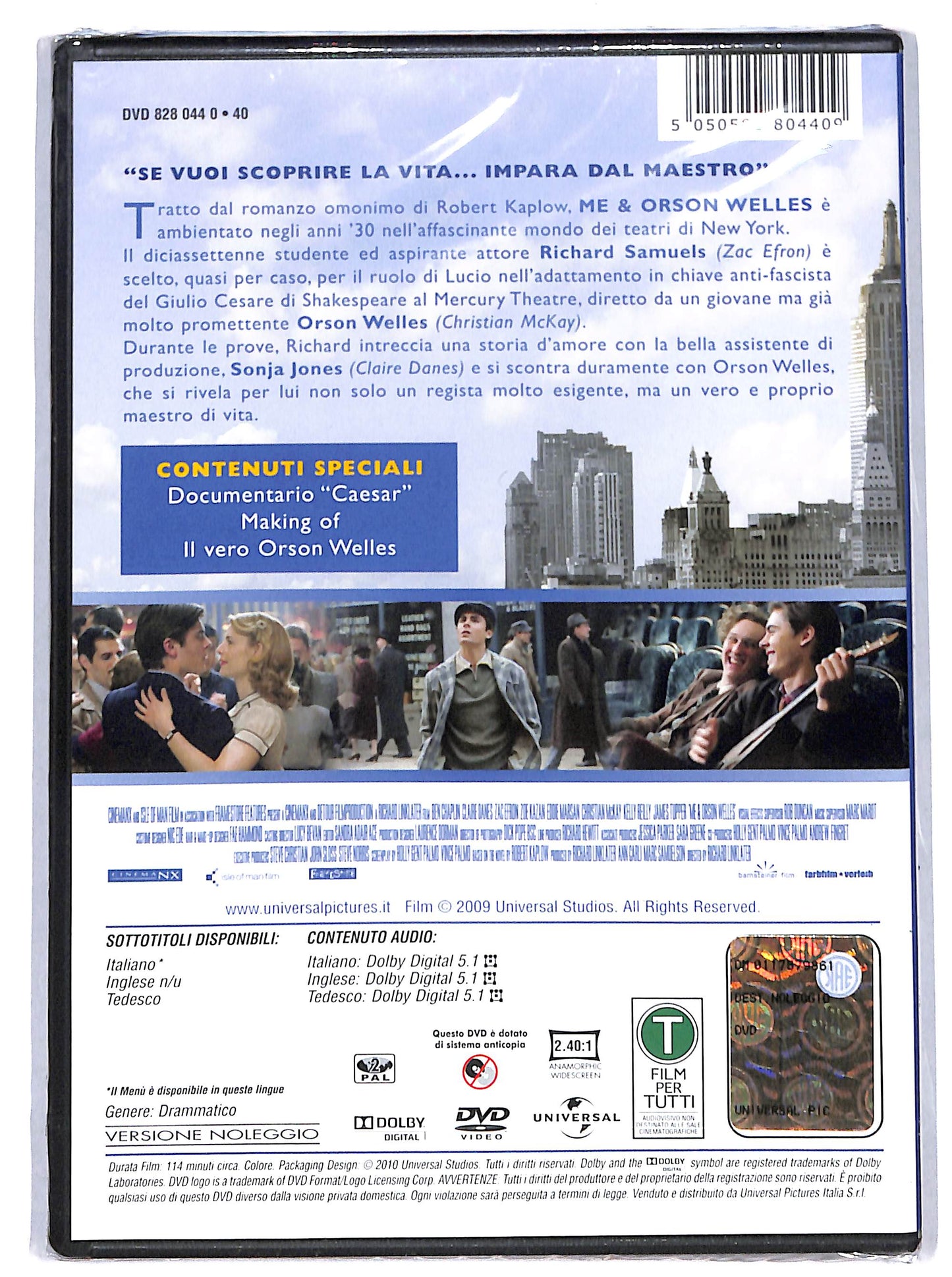 EBOND me & orson welles NOLEGGIO DVD D697001