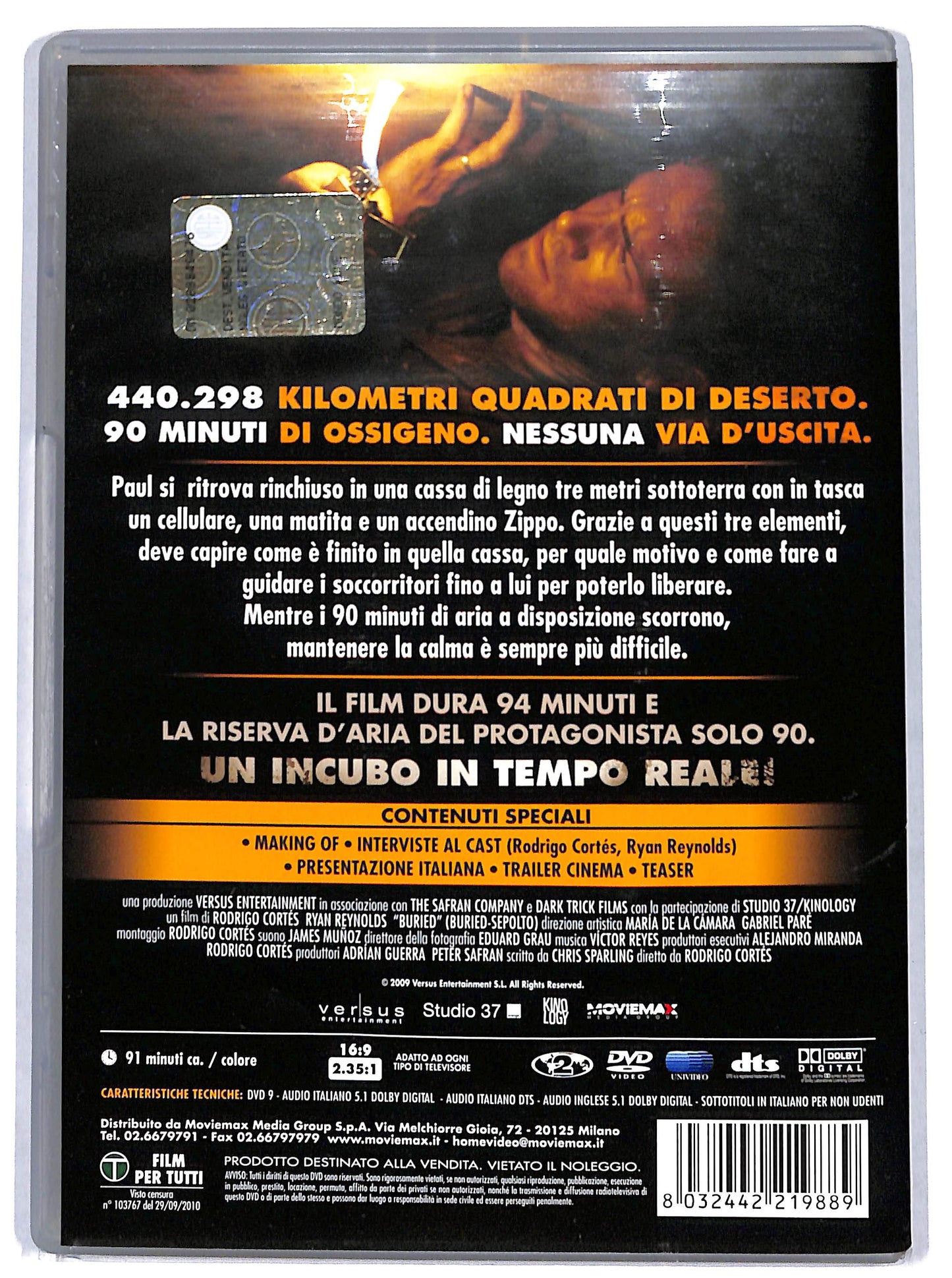 EBOND buried - sepolto DVD D697056