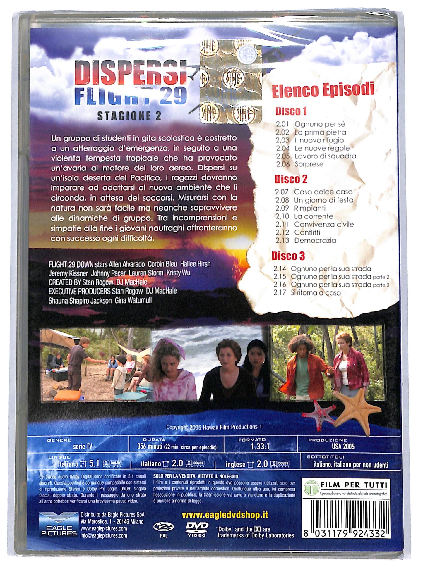 EBOND dispersi, flight 29 - stagione 2 DVD D697059