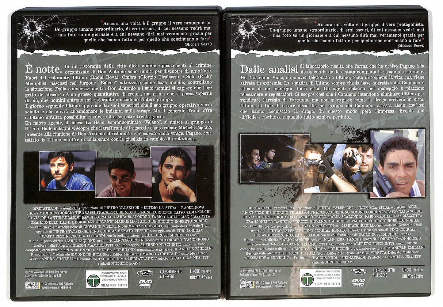 EBOND Ultimo - La sfida Prima e Seconda Parte EDITORIALE DVD D697147