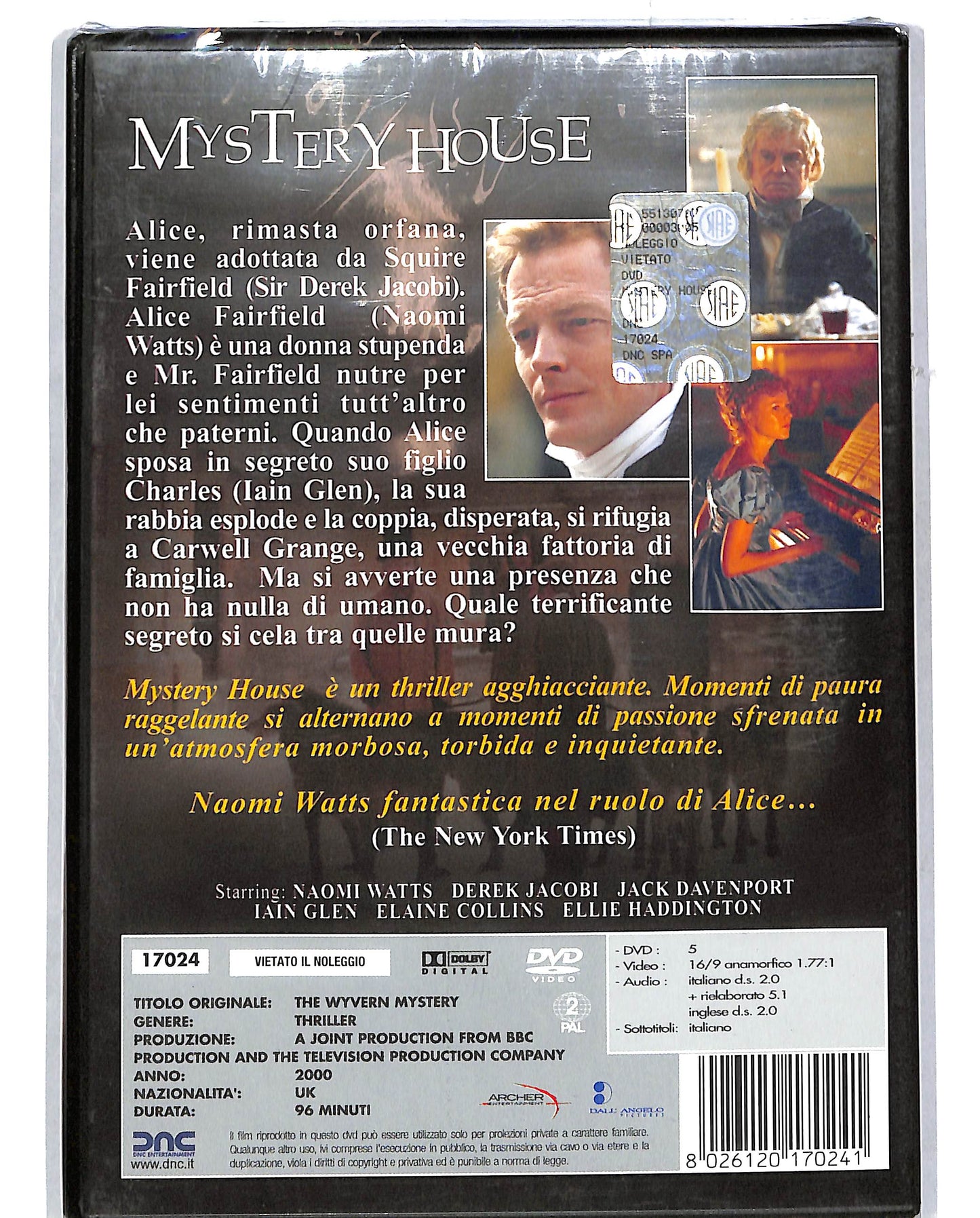 EBOND Mystery house DVD D697212