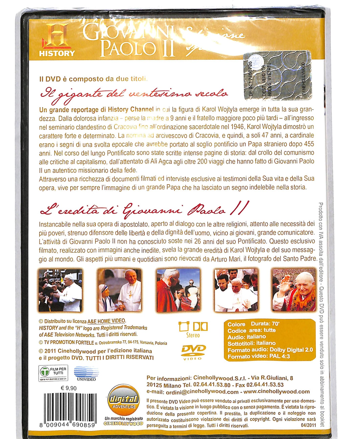 EBOND Giovanni Paolo II DVD D697255