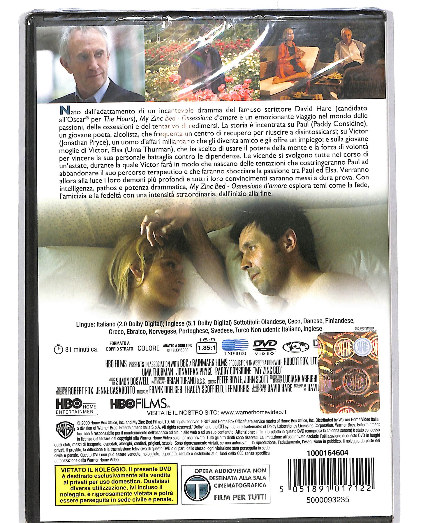 EBOND My zinc bed DVD D697259