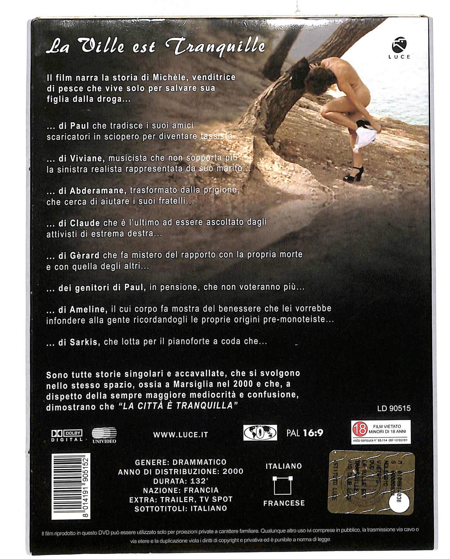 EBOND La Ville Est Tranquille DIGIPACK DVD D697261
