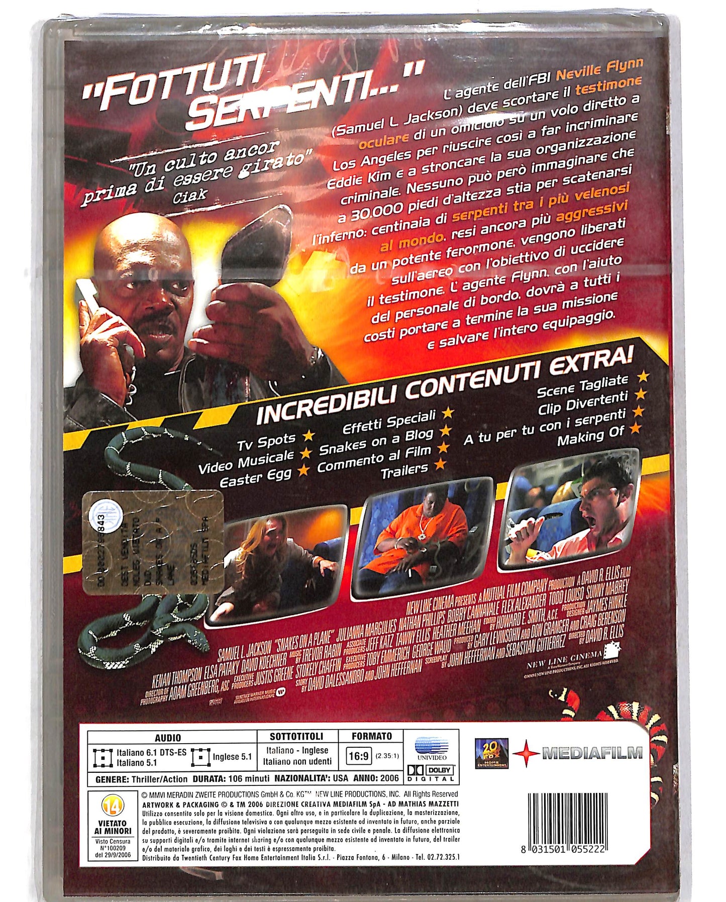 EBOND Snakes on a Plane DVD D697306
