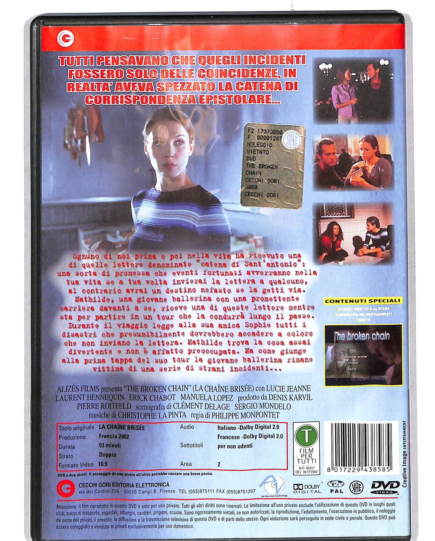 EBOND The broken Chain DVD D697310