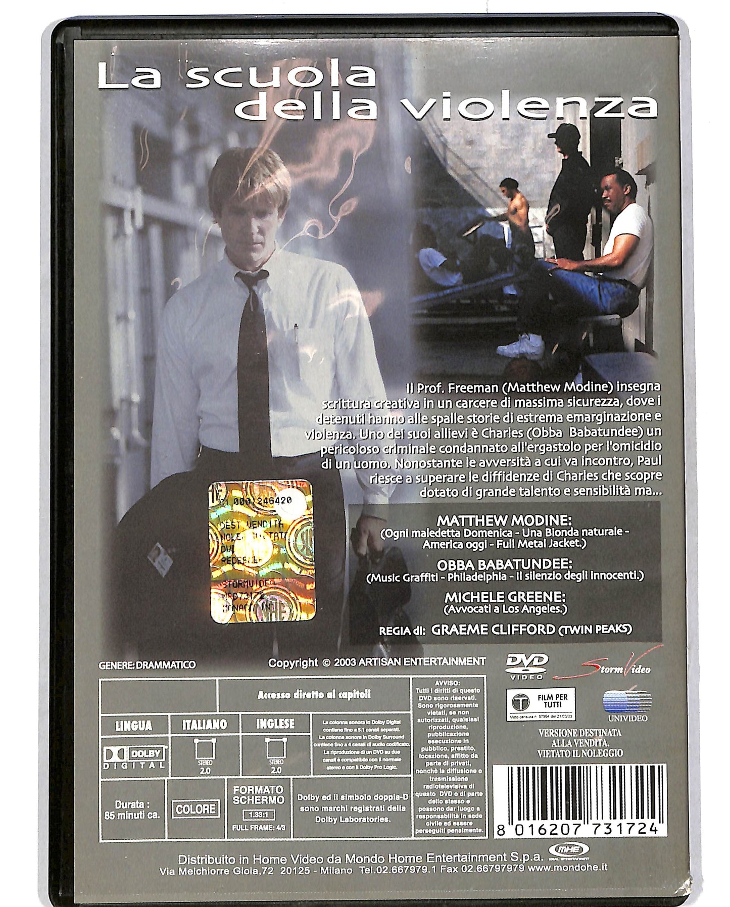 EBOND Redeemer - Il Redentore DVD D697315