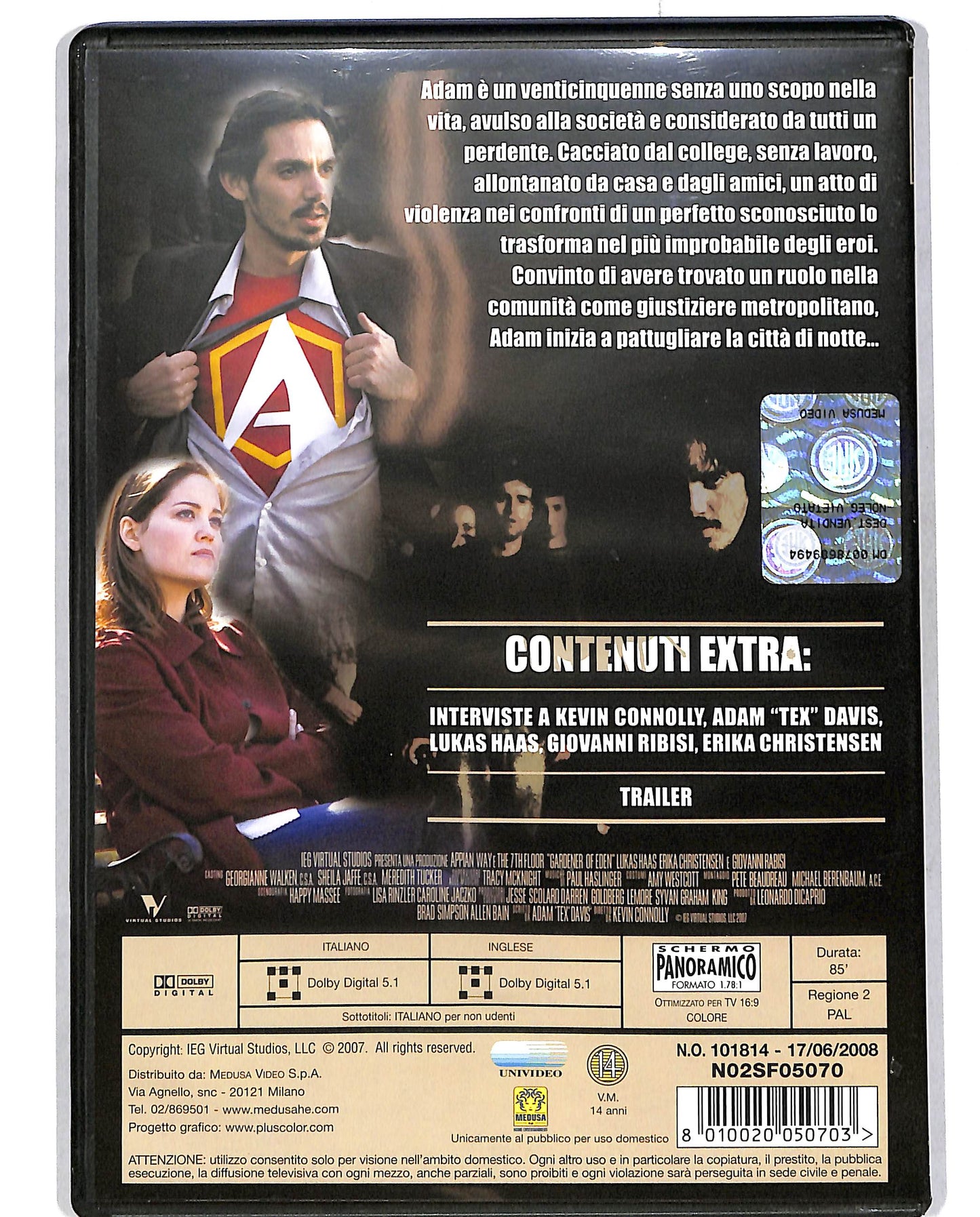 EBOND Gardener of Eden - Il giustiziere senza legge DVD D697323