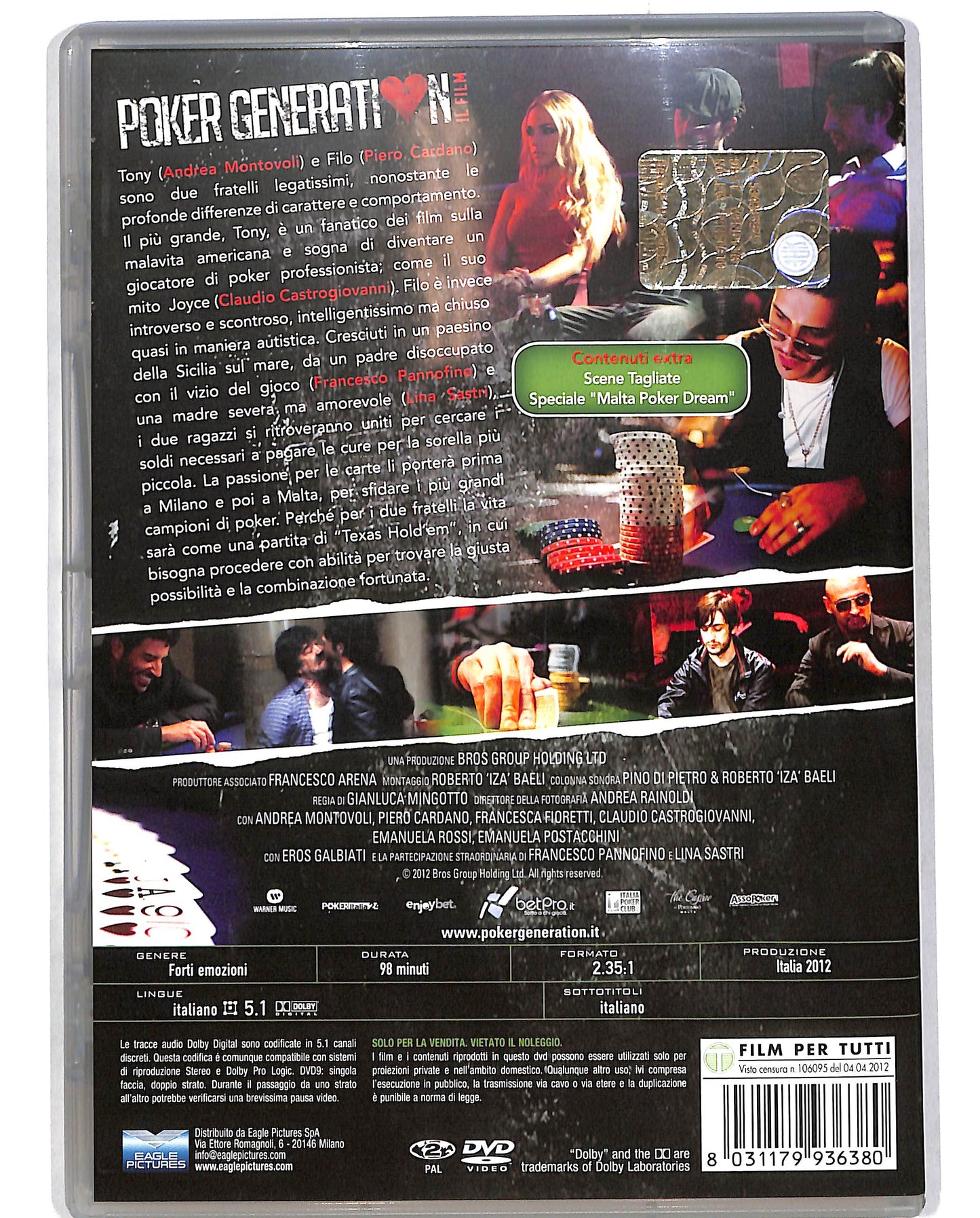EBOND Poker Generation Il film DVD D697326