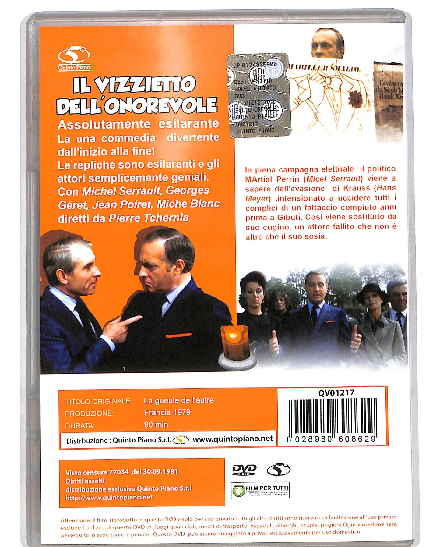 EBOND Il vizzietto dell'onorevole DVD D697327