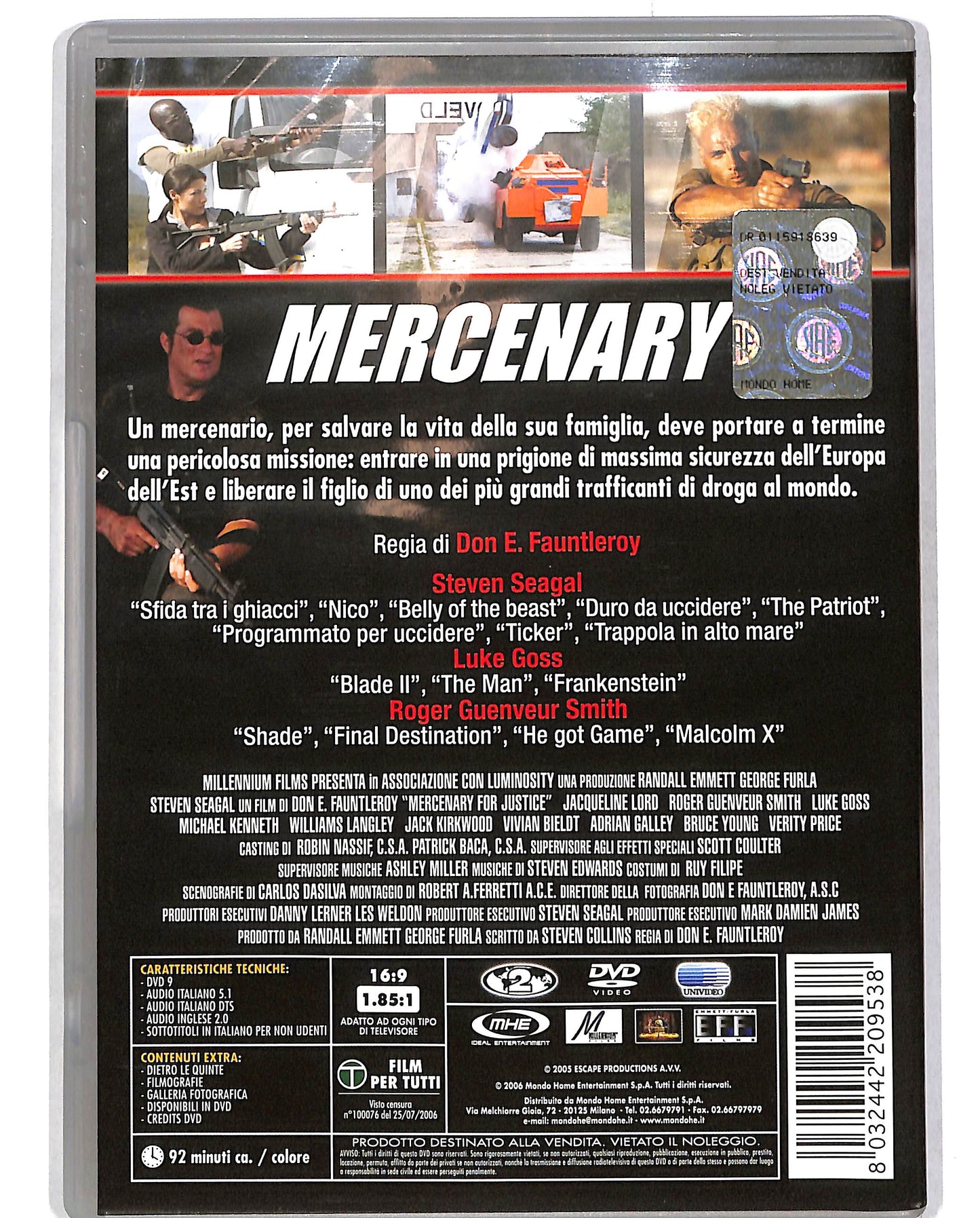EBOND Mercenary DVD D697343