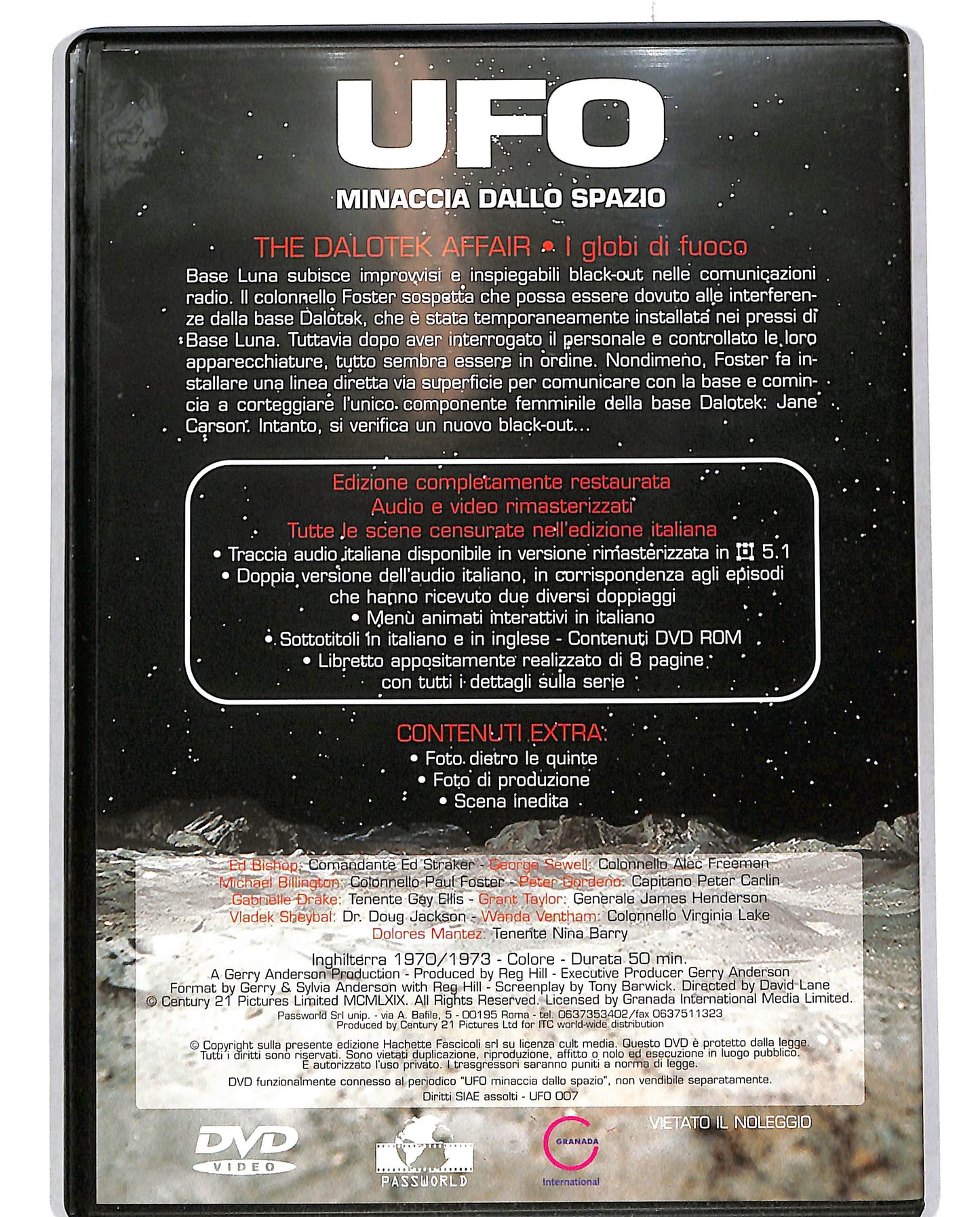 EBOND Ufo minaccia dallo spazio vol.7 EDITORIALE DVD D697350