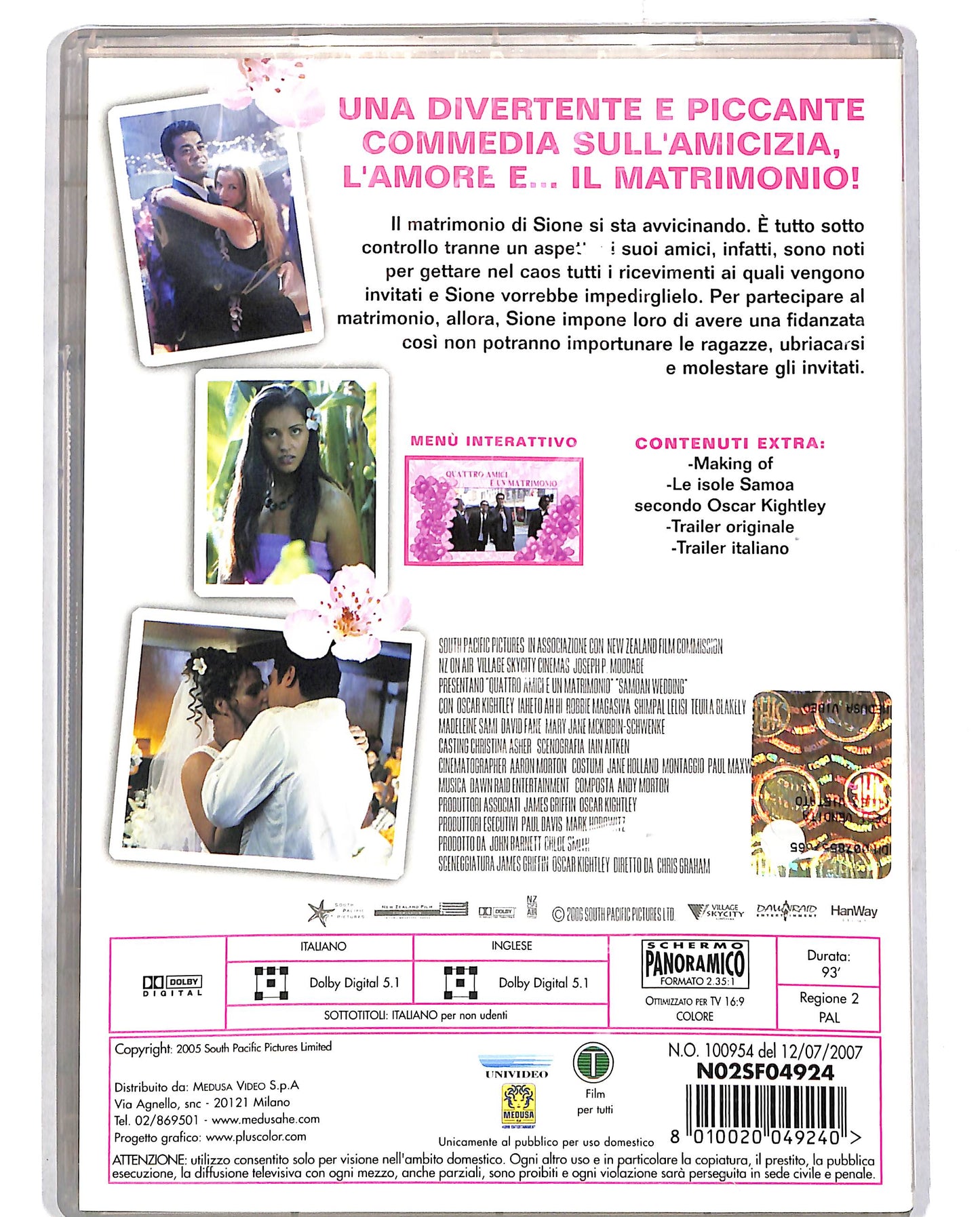 EBOND Quattro amici e un matrimonio DVD D697445
