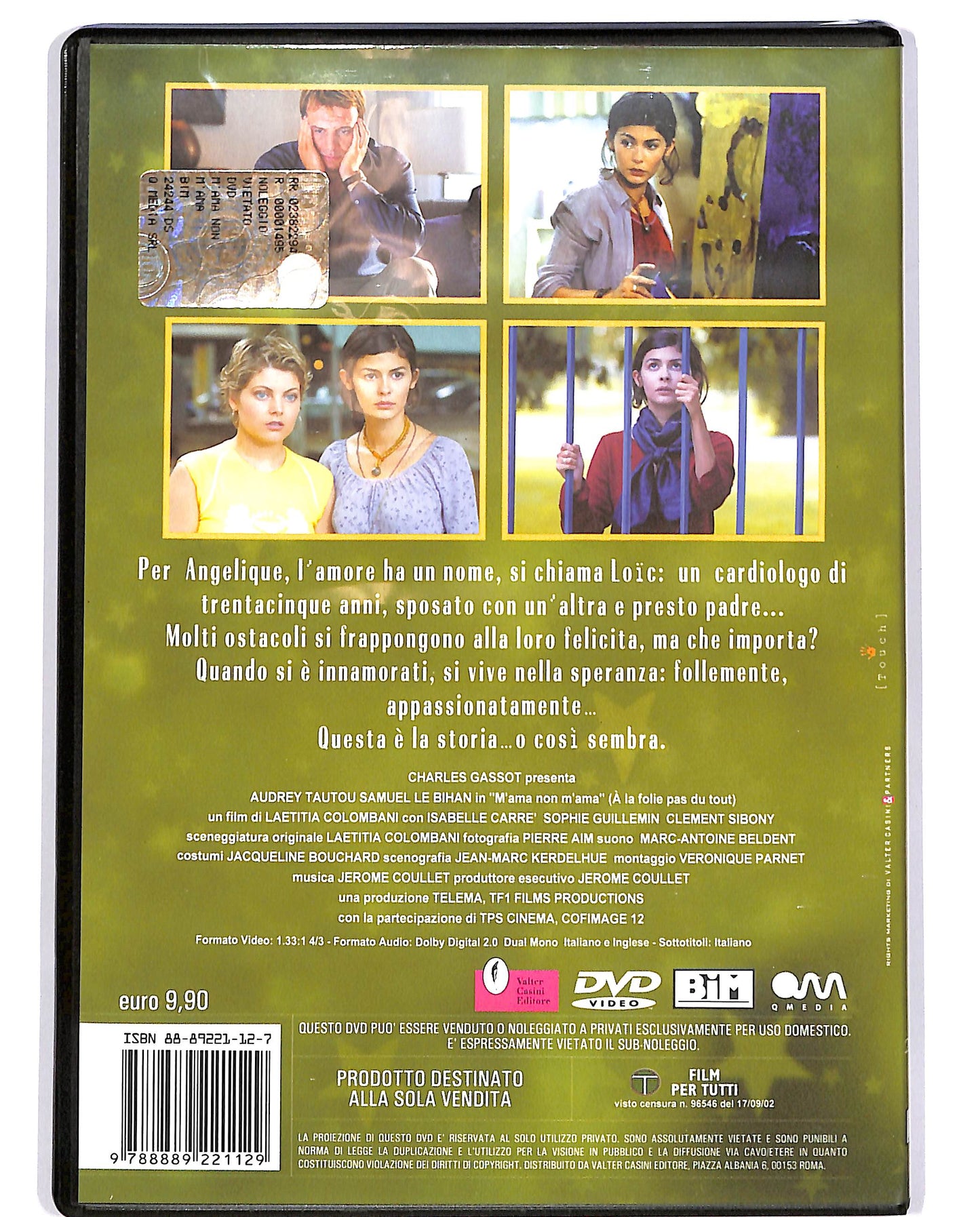 EBOND M'ama non m'ama DVD D697504