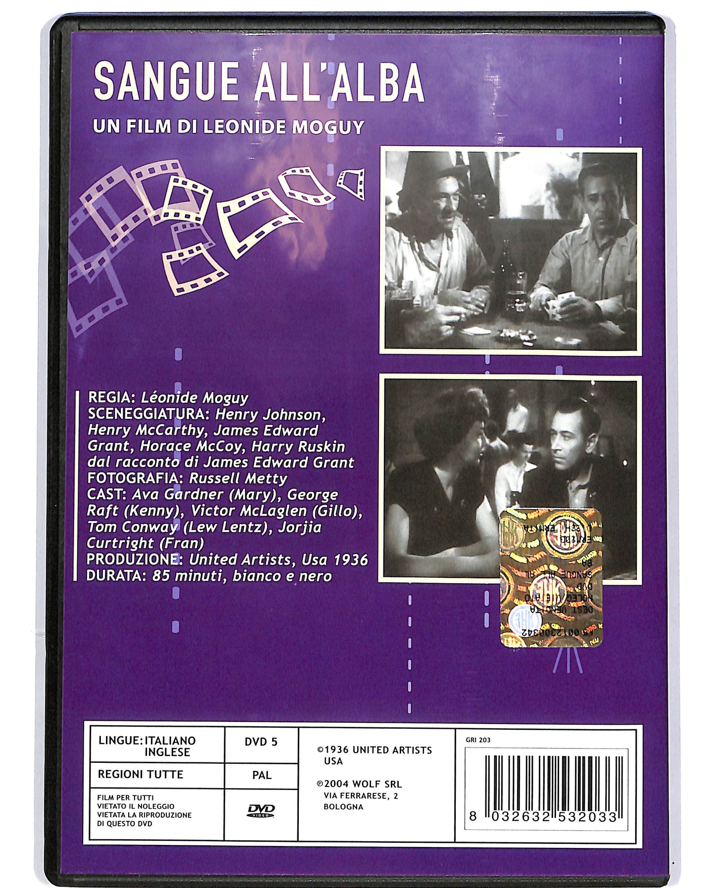 EBOND Sangue all'Alba DVD D697554