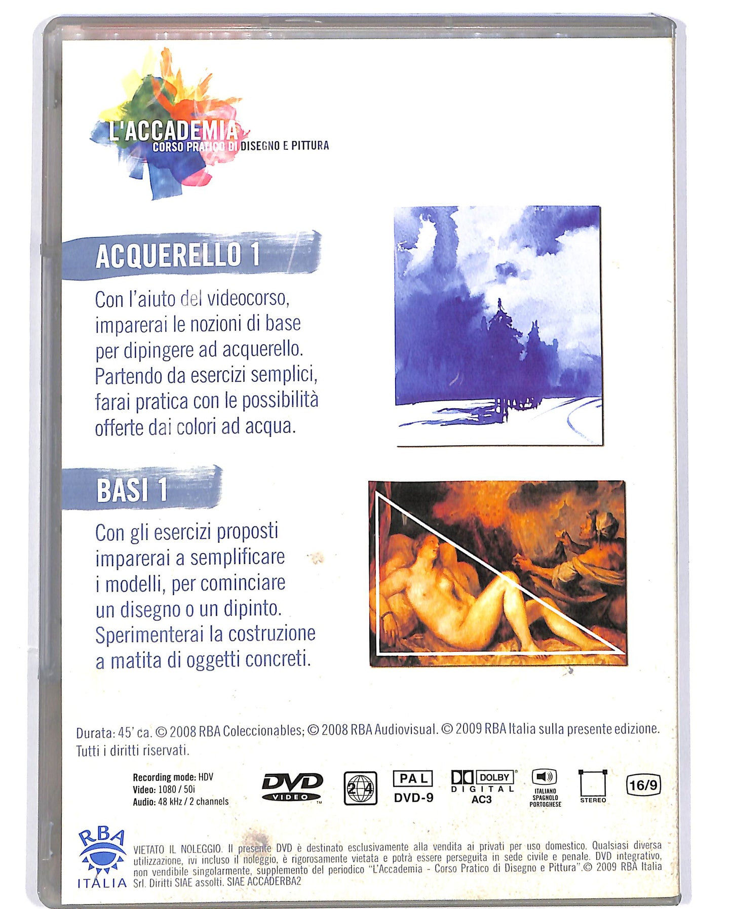 EBOND L'accademia Corso pratico di disegno e...vol.2 EDITORIALE DVD D697562