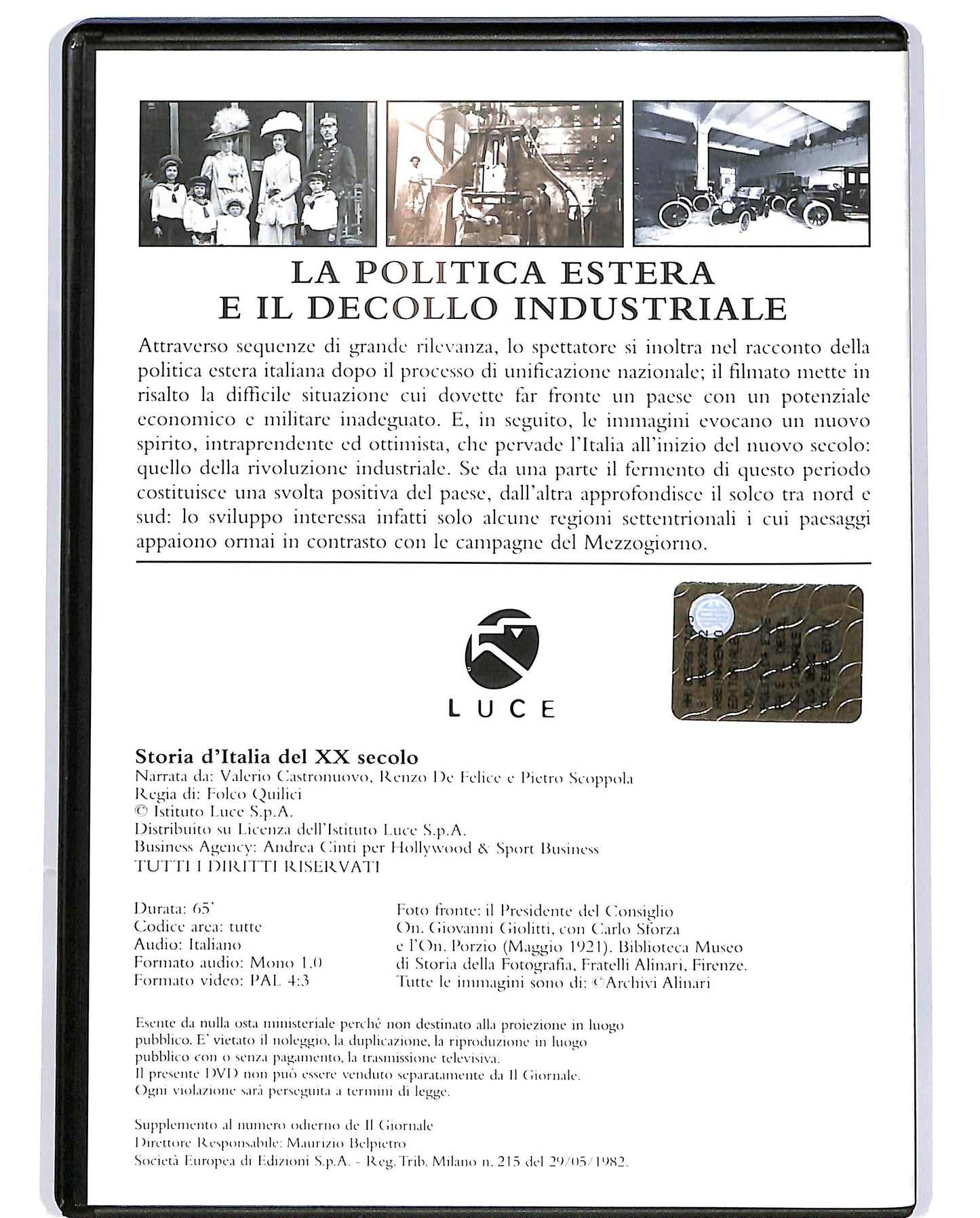 EBOND La politica estera e il decollo industriale vol.2 EDITORIALE DVD D697608