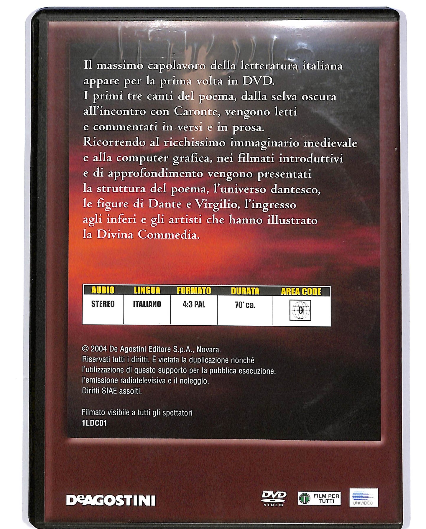 EBOND La Divina Commedia vol.1 EDITORIALE DVD D697611