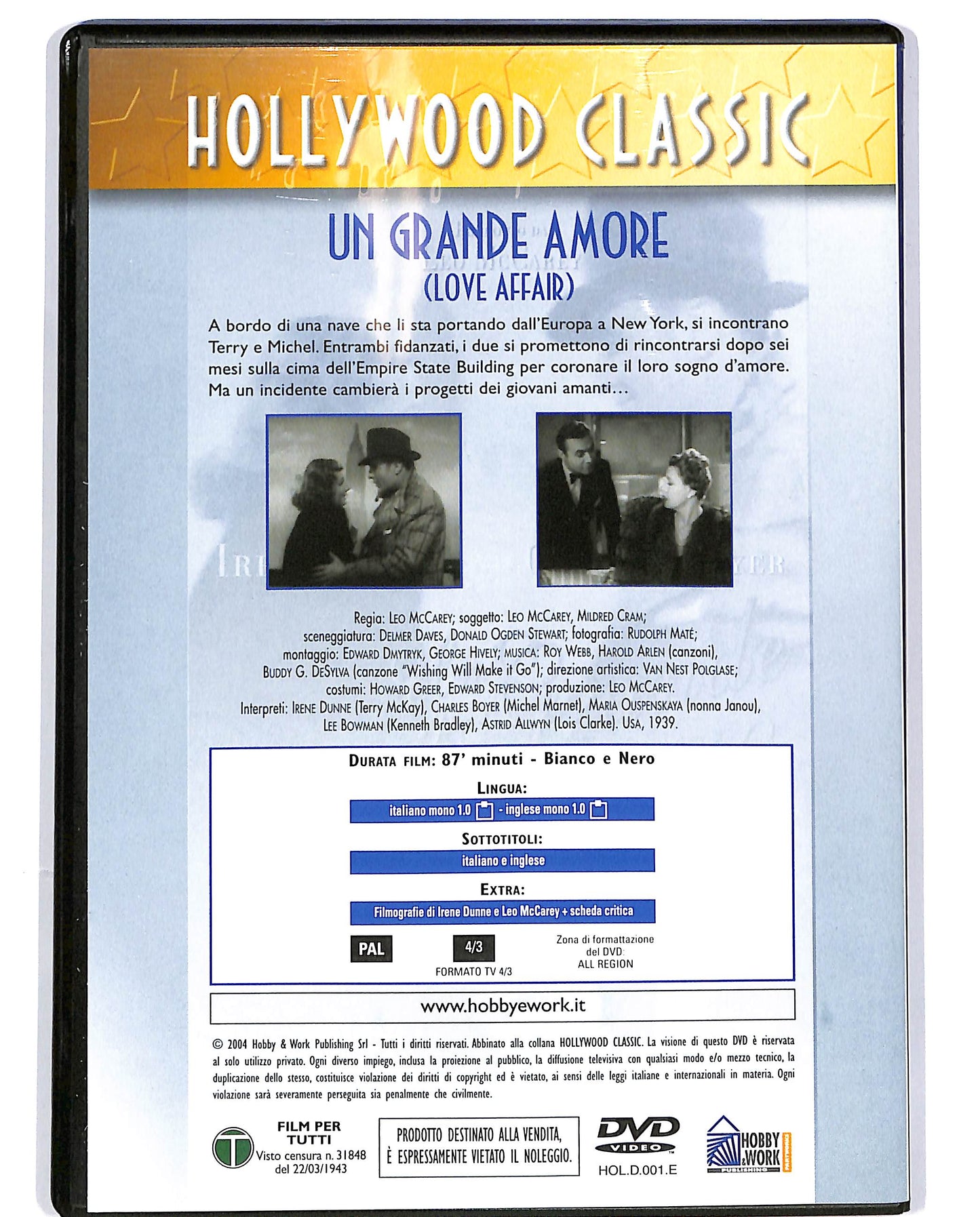EBOND Un grande amore EDITORIALE DVD D697612