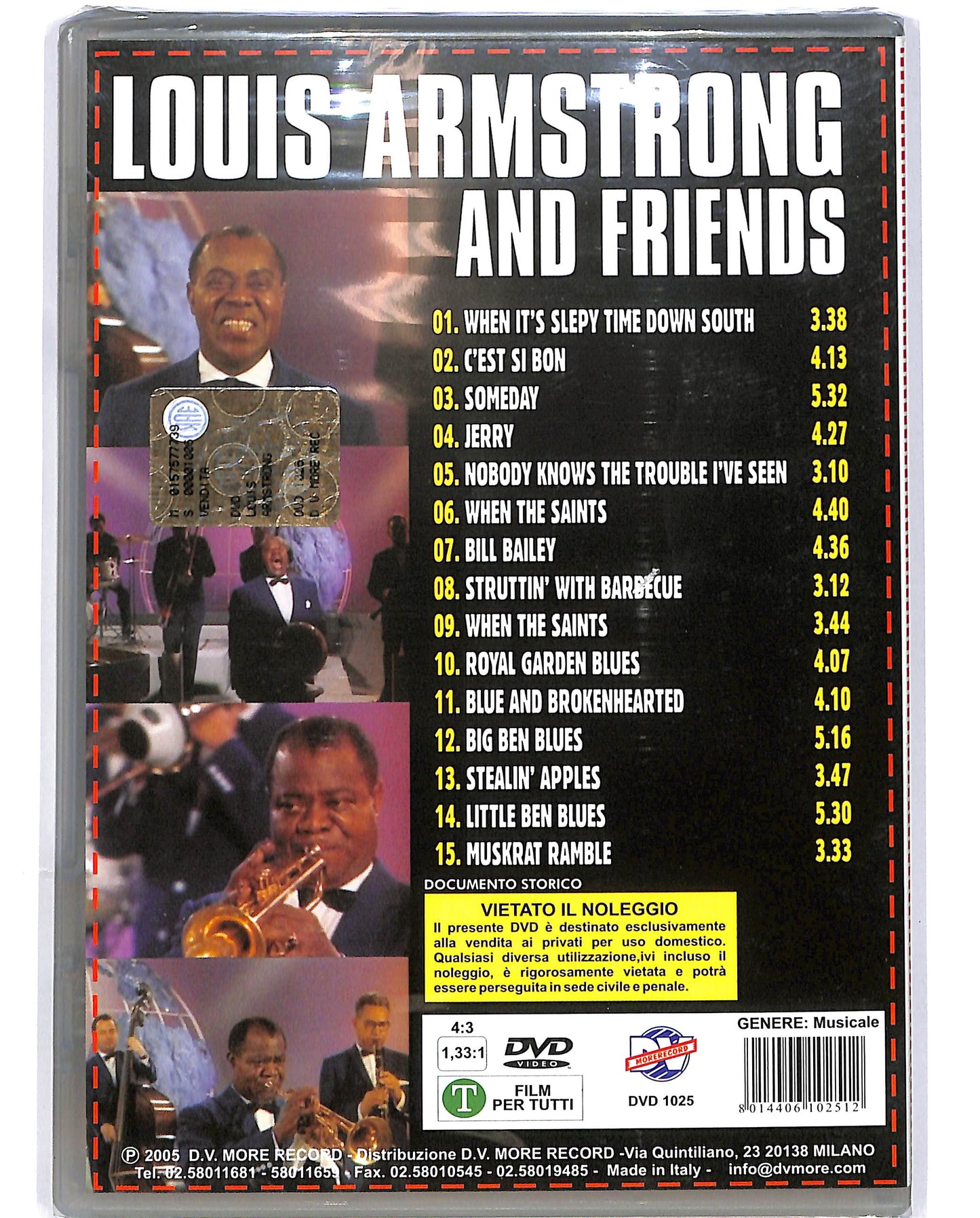 EBOND Louis Armstrong and friends DVD D697613