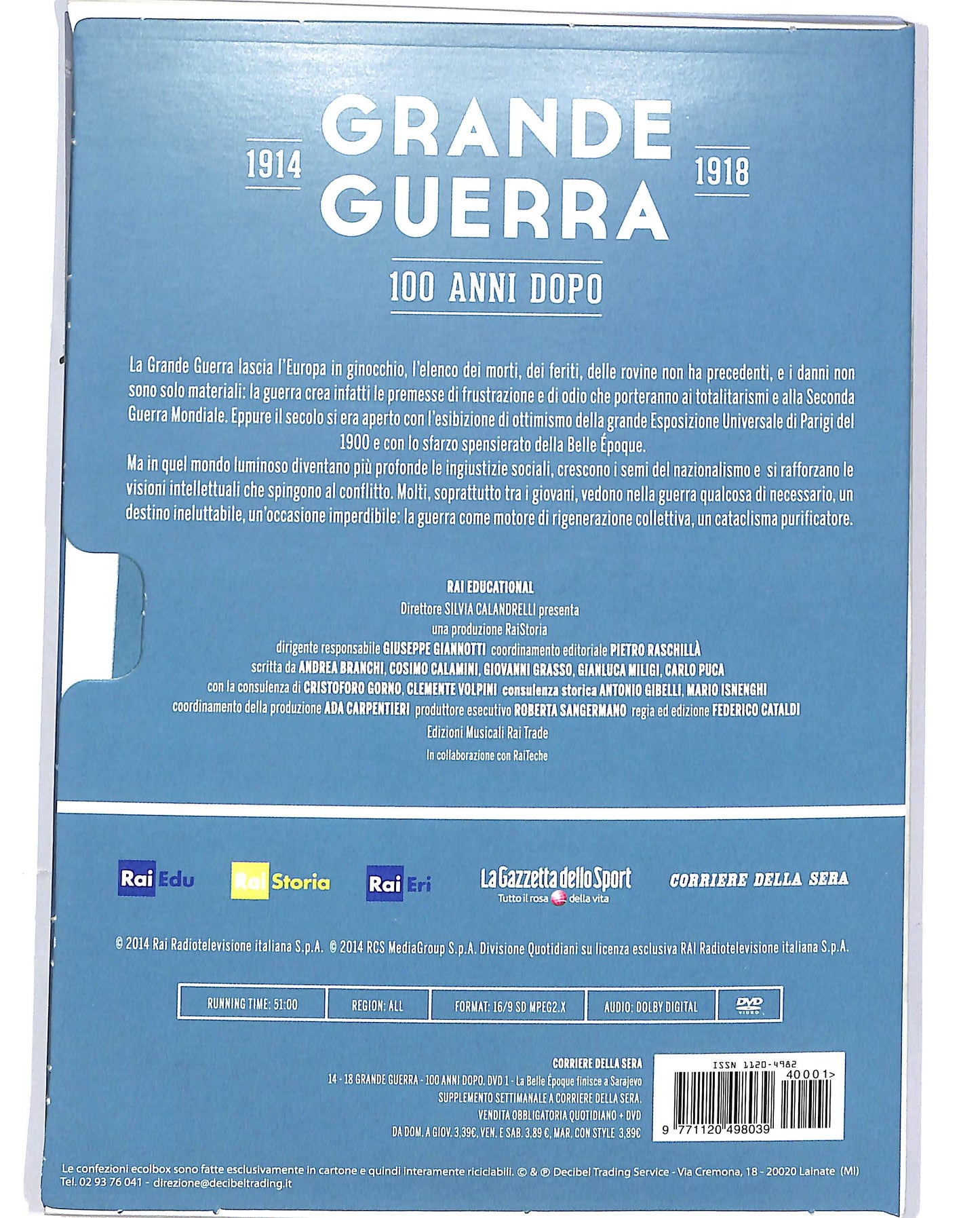EBOND Grande Guerra vol.1 EDITORIALE DIGIPACK DVD D697626