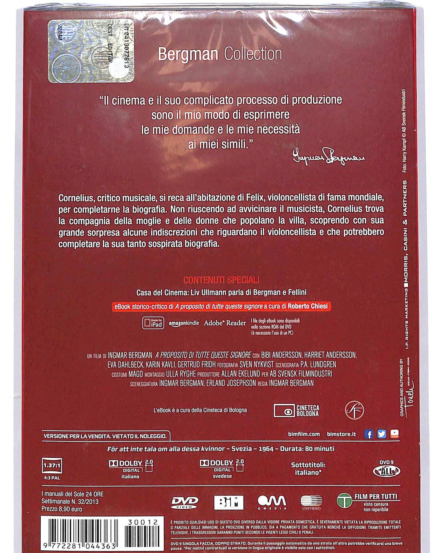 EBOND A proposito di tutte queste signore vol.12 EDITORIALE DVD D697628