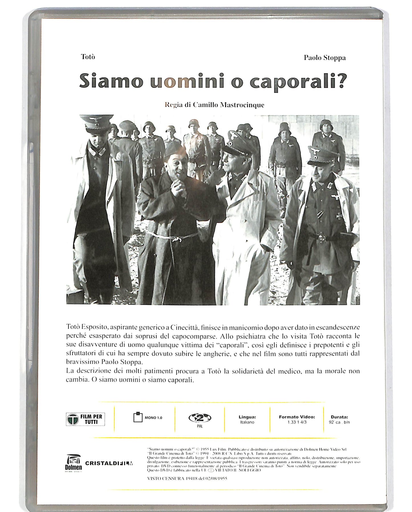 EBOND Siamo uomini o caporali vol.10 EDITORIALE DVD D697727