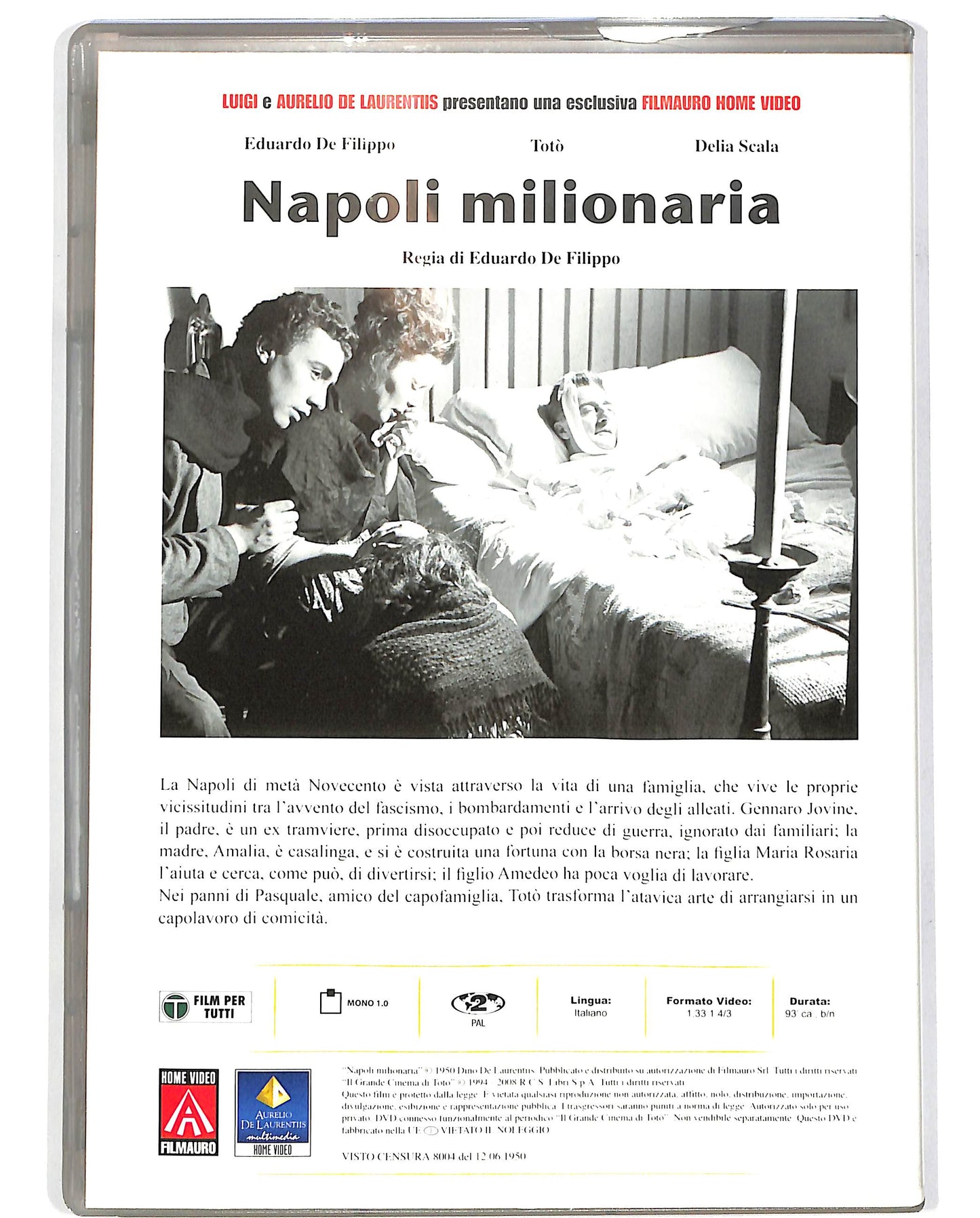 EBOND Napoli milionaria vol.05 EDITORIALE DVD D697746