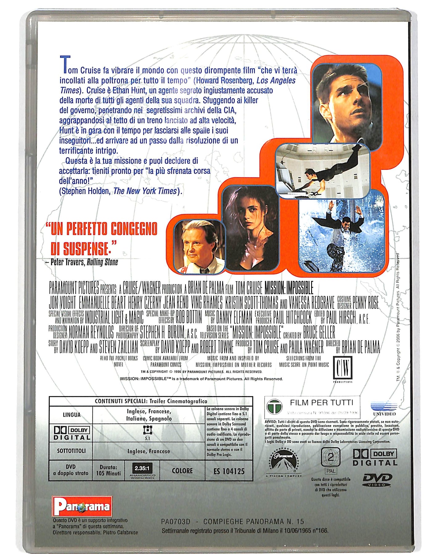 EBOND Mission: Impossible DVD D697802