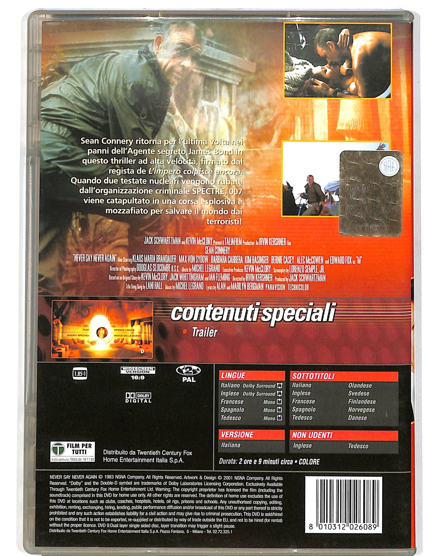 EBOND Mai dire mai DVD D697817