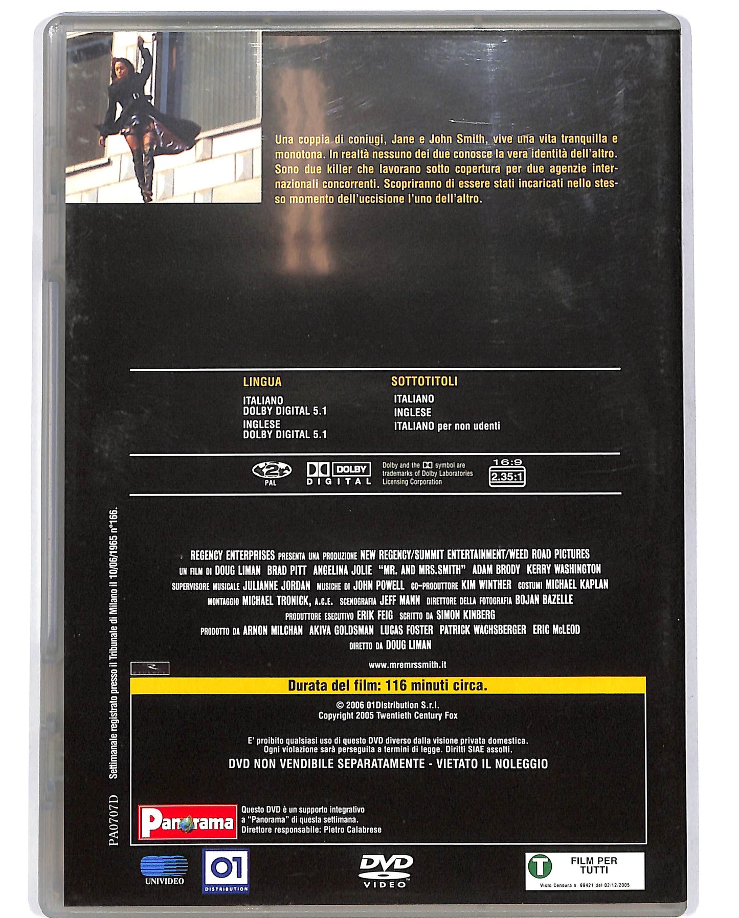 EBOND Mr. e Mrs. Smith EDITORIALE DVD D697827