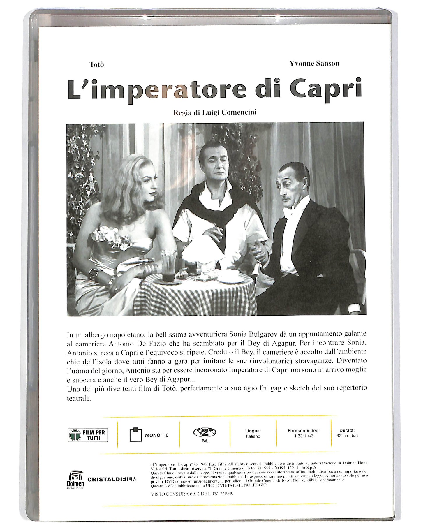 EBOND L'imperatore di Capri vol.20 EDITORIALE DVD D697909