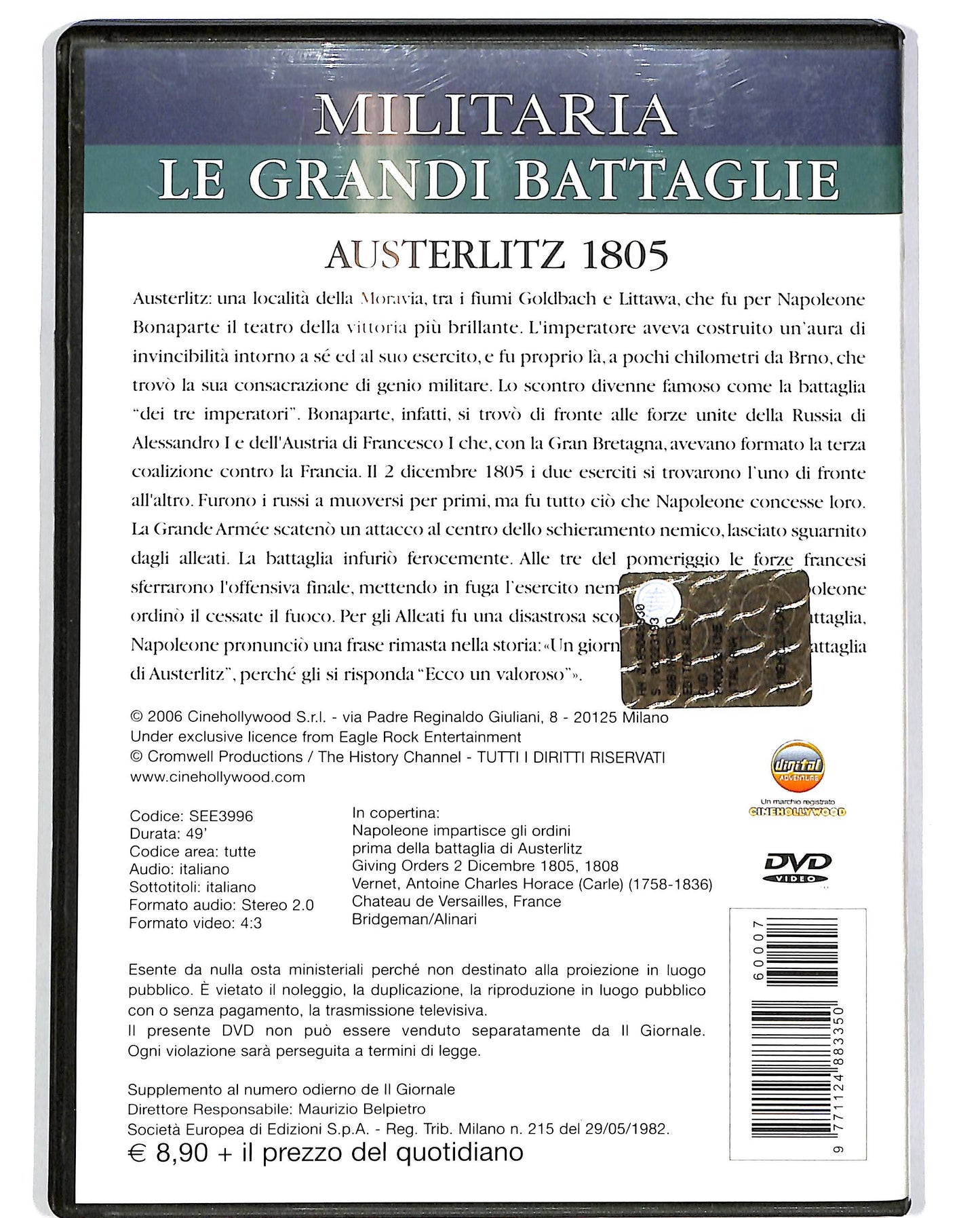 EBOND Austerlitz 1805 vol.7 EDITORIALE DVD D697931
